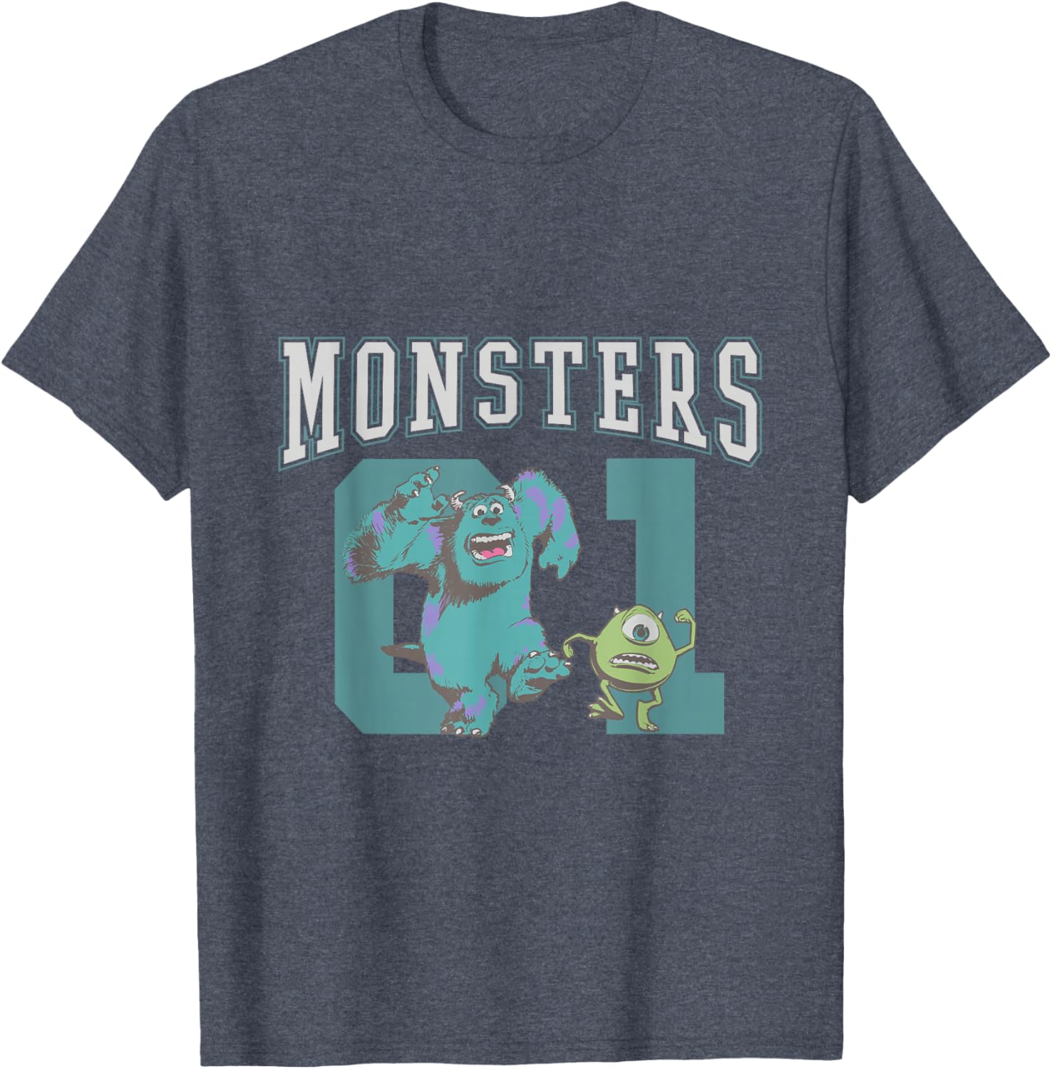 Pixar Monsters Inc Sulley and Mike Duo T-Shirt for Fun Adventures - 4