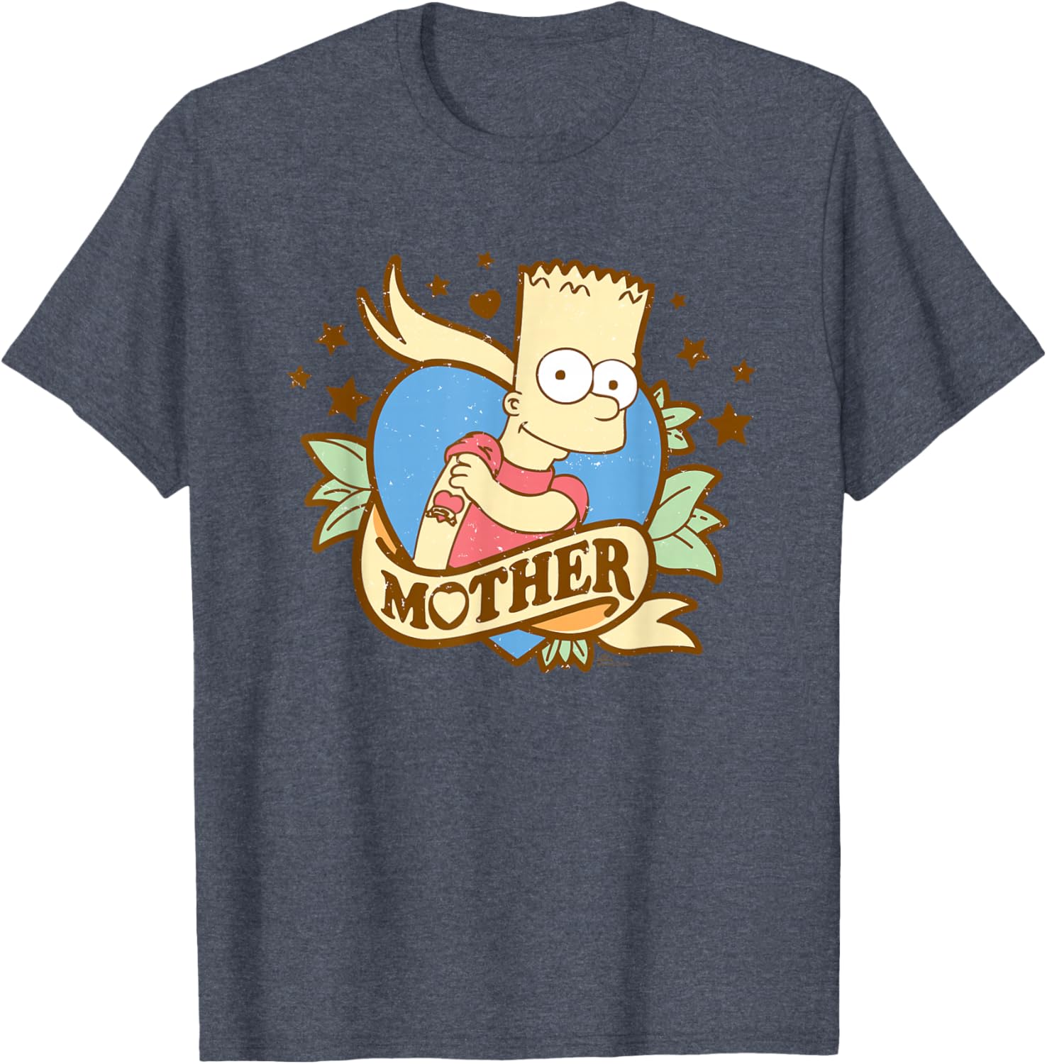 Retro Bart Simpson Mother's Day T-Shirt Gift for Moms and Fans - 20