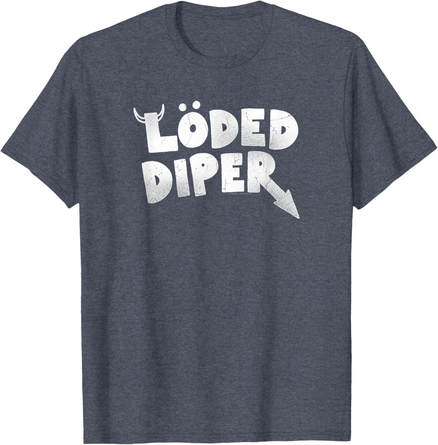 Wimpy Kid LÖDED DIPER Distressed Logo T-Shirt for Fun Style - 14