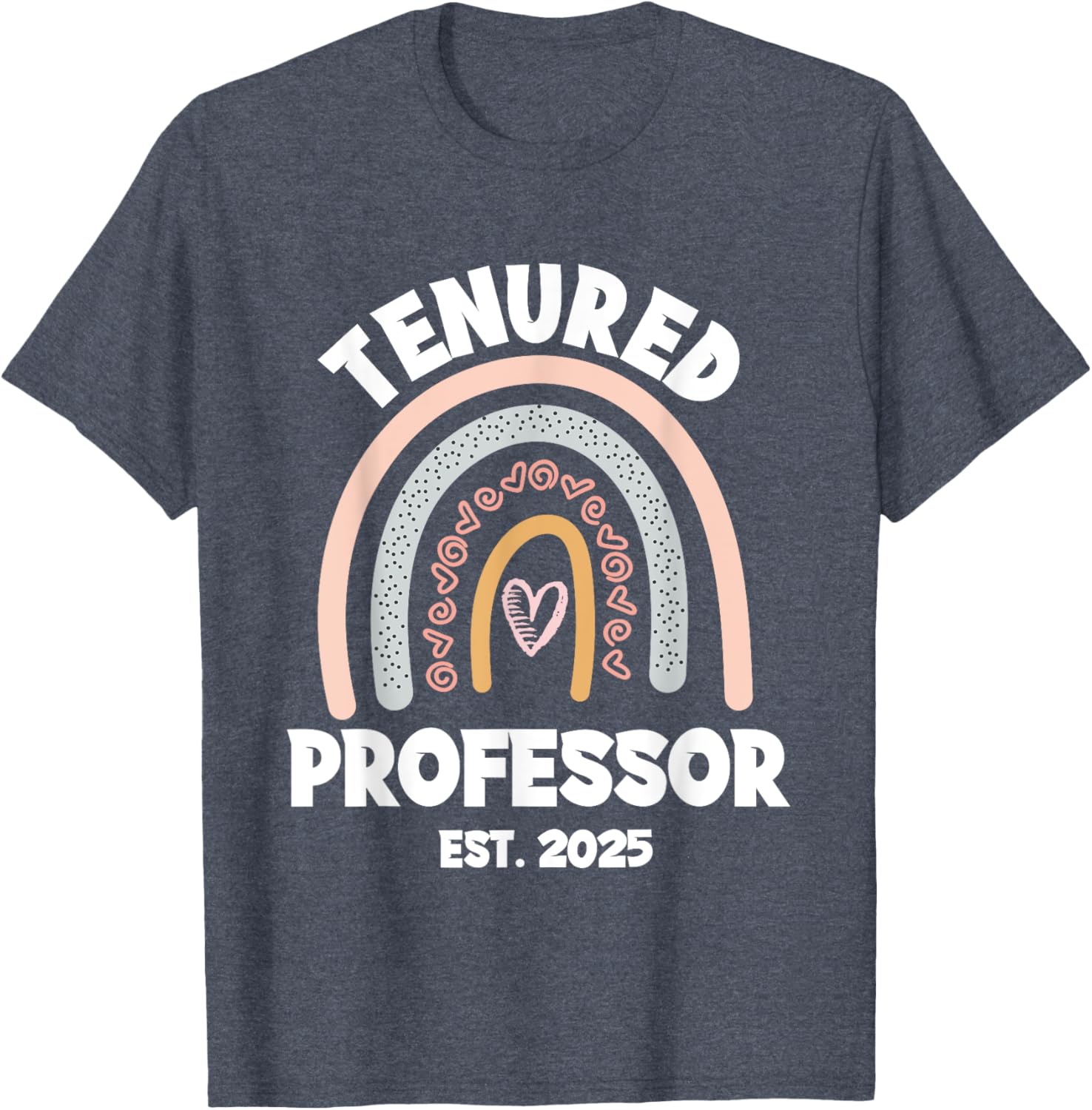 Tenured Professor 2025 Women in Academia T-Shirt for Educators - 15