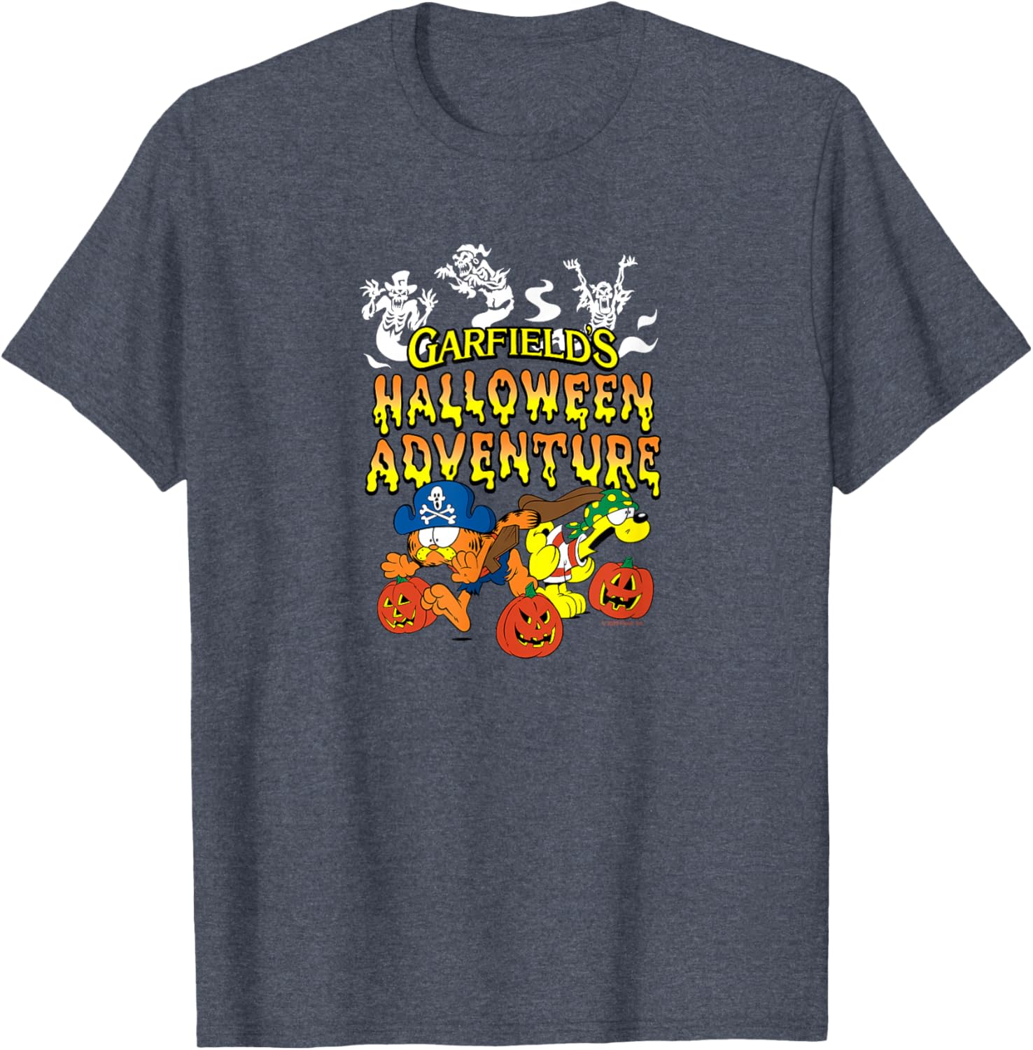 Garfield Halloween Adventure T-Shirt for Fun and Festive Style - 9