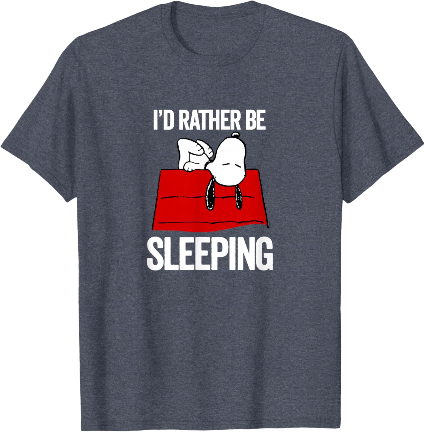 Peanuts Snoopy Still Sleeping T-Shirt Perfect for Relaxed Days - 3