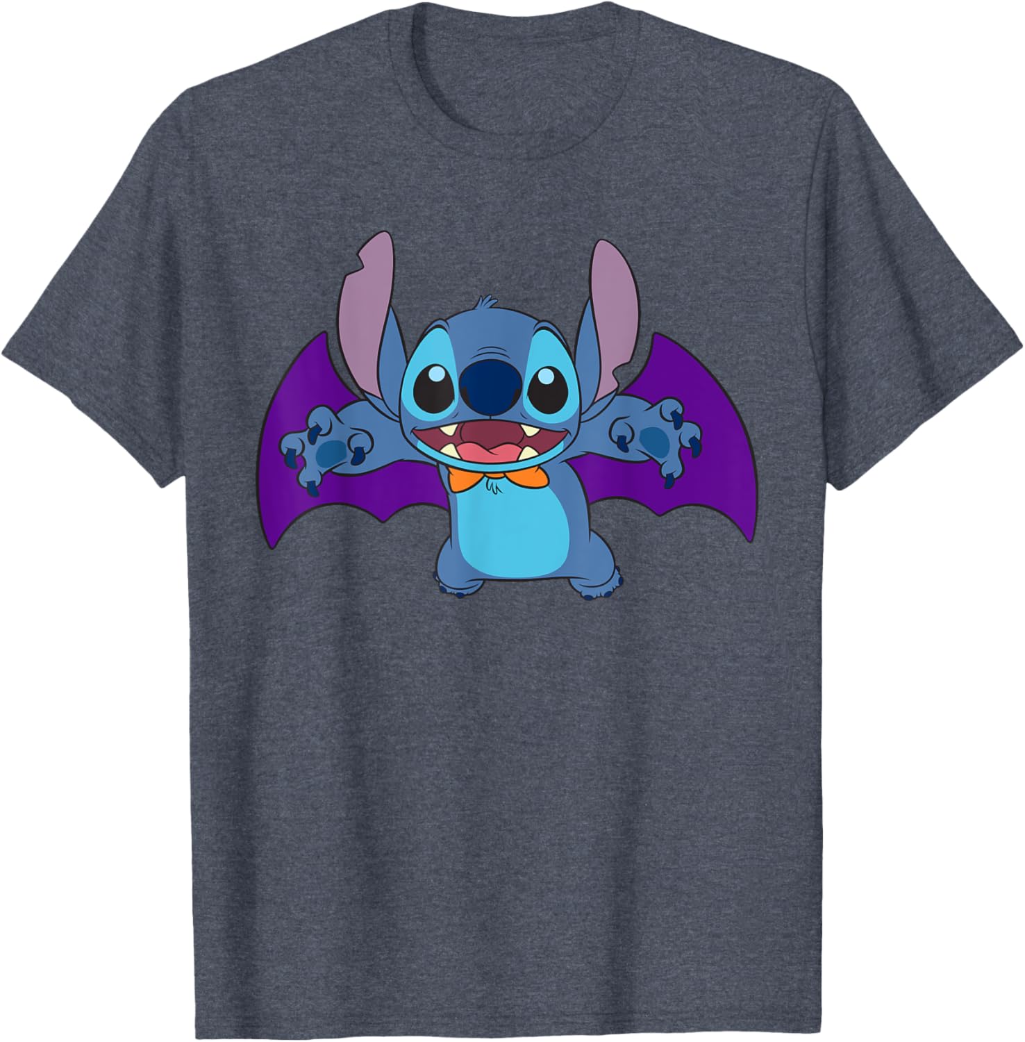 Disney Stitch Halloween Bat Costume T-Shirt for Fun Spooky Celebrations - 4