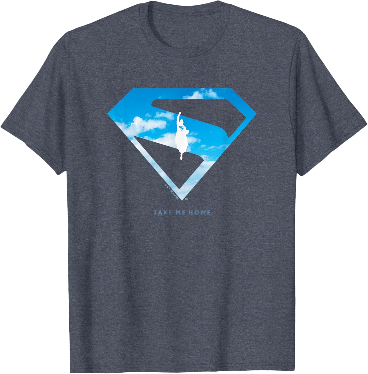 Superman Cloud Shield T-Shirt for Fans of the 2025 Movie Adventure - 1