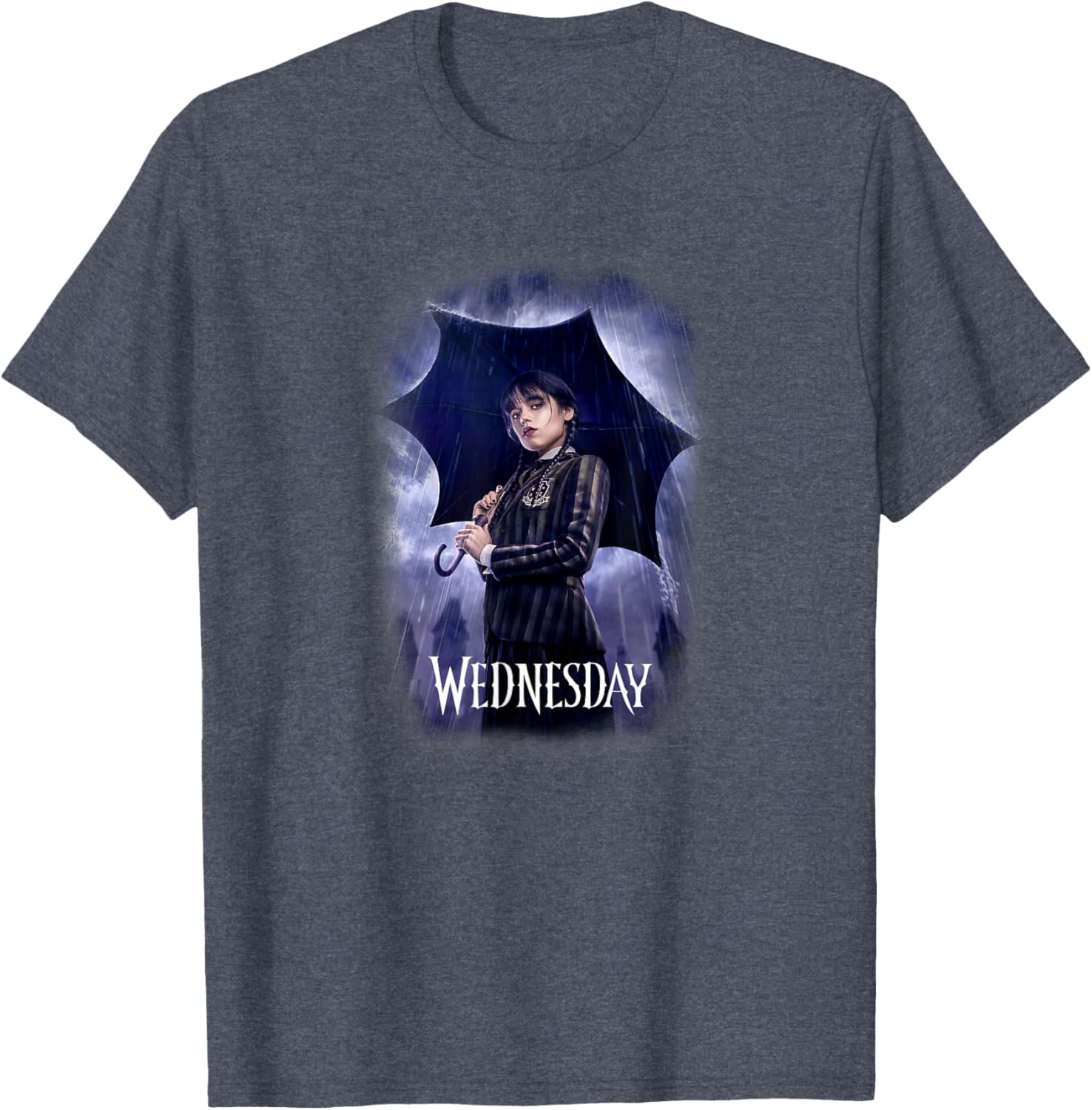 Wednesday Poster Art T-Shirt - Trendy Graphic Tee for Casual Style - 9