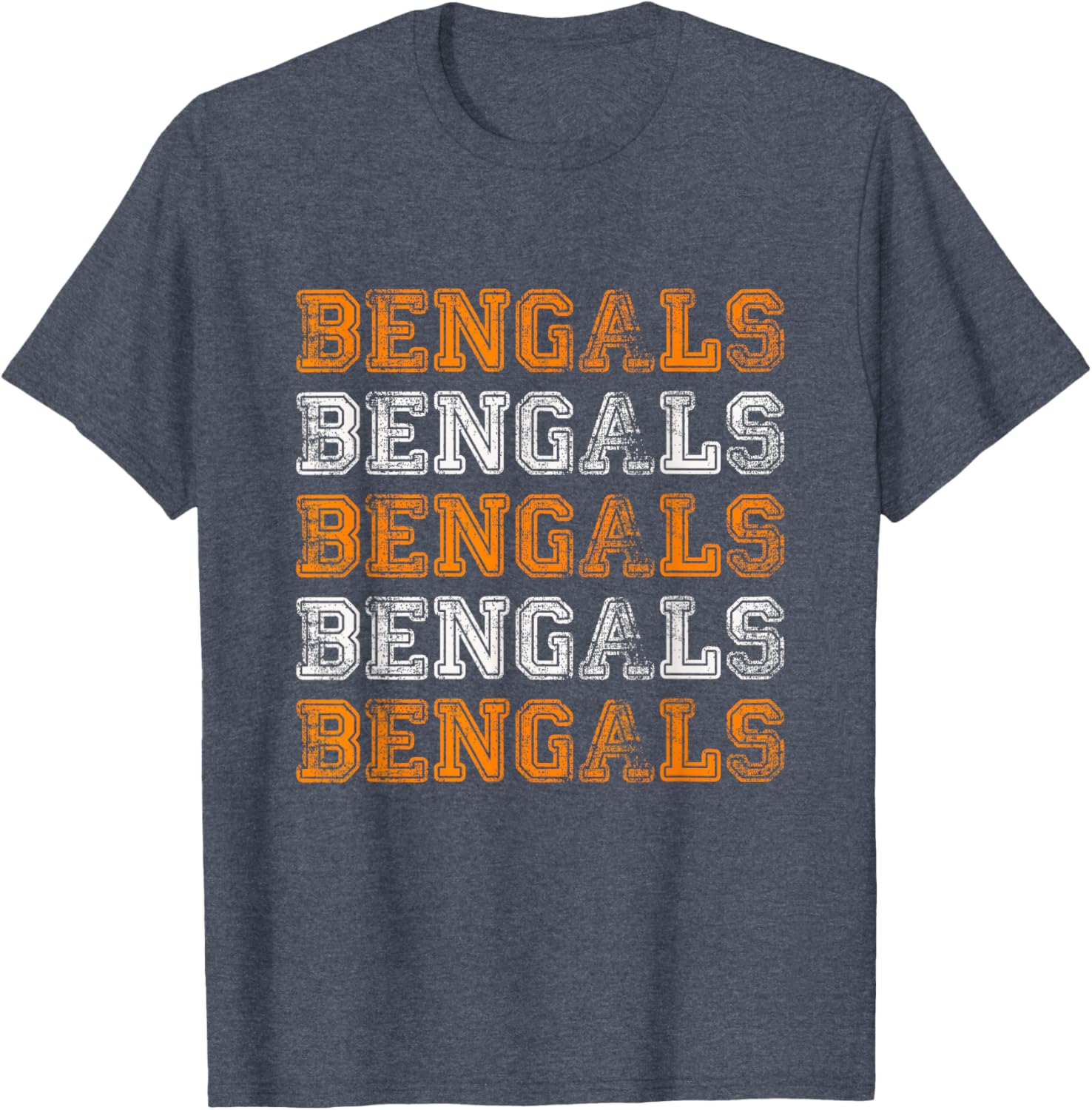 Vintage Retro Bengals T-Shirt for Trendy Sports Fans and Style Enthusiasts - 11