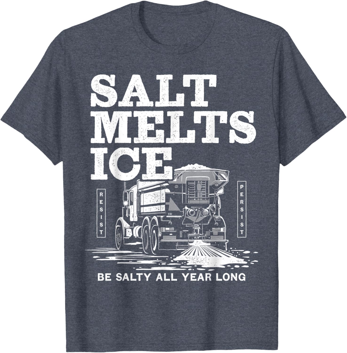 Salt Truck Resist Protest Graphic T-Shirt for Bold Statement Style - 9