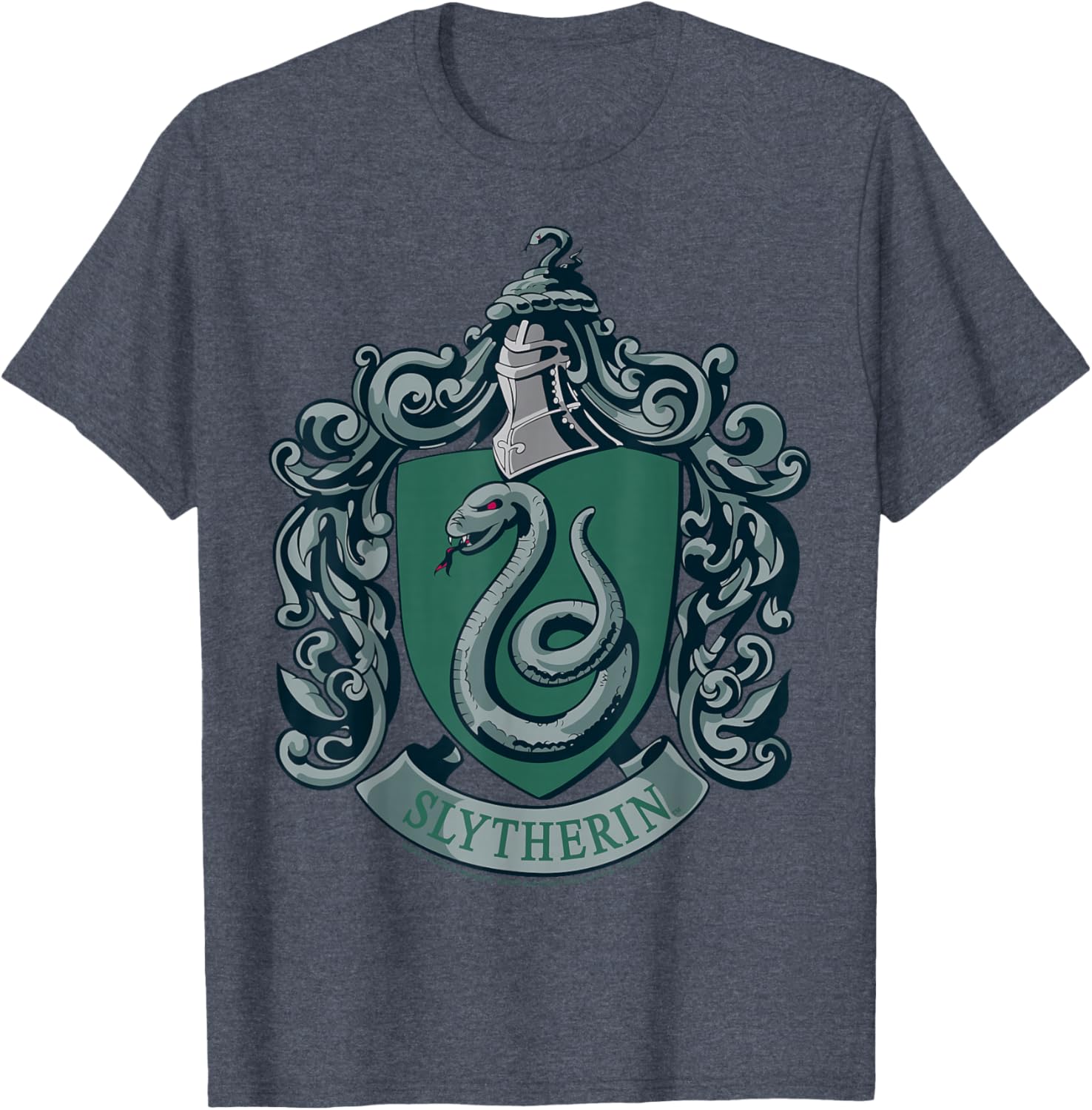 Slytherin House Crest T-Shirt for Harry Potter Fans - Stylish and Comfortable - 1
