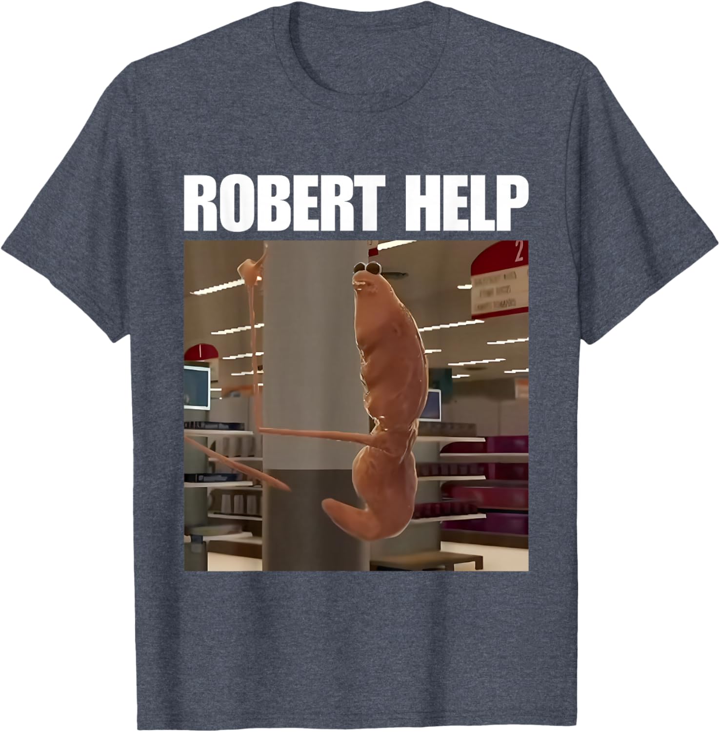 Robert Help Marcus The Worm T-Shirt for Fun Fashion Lovers - 2