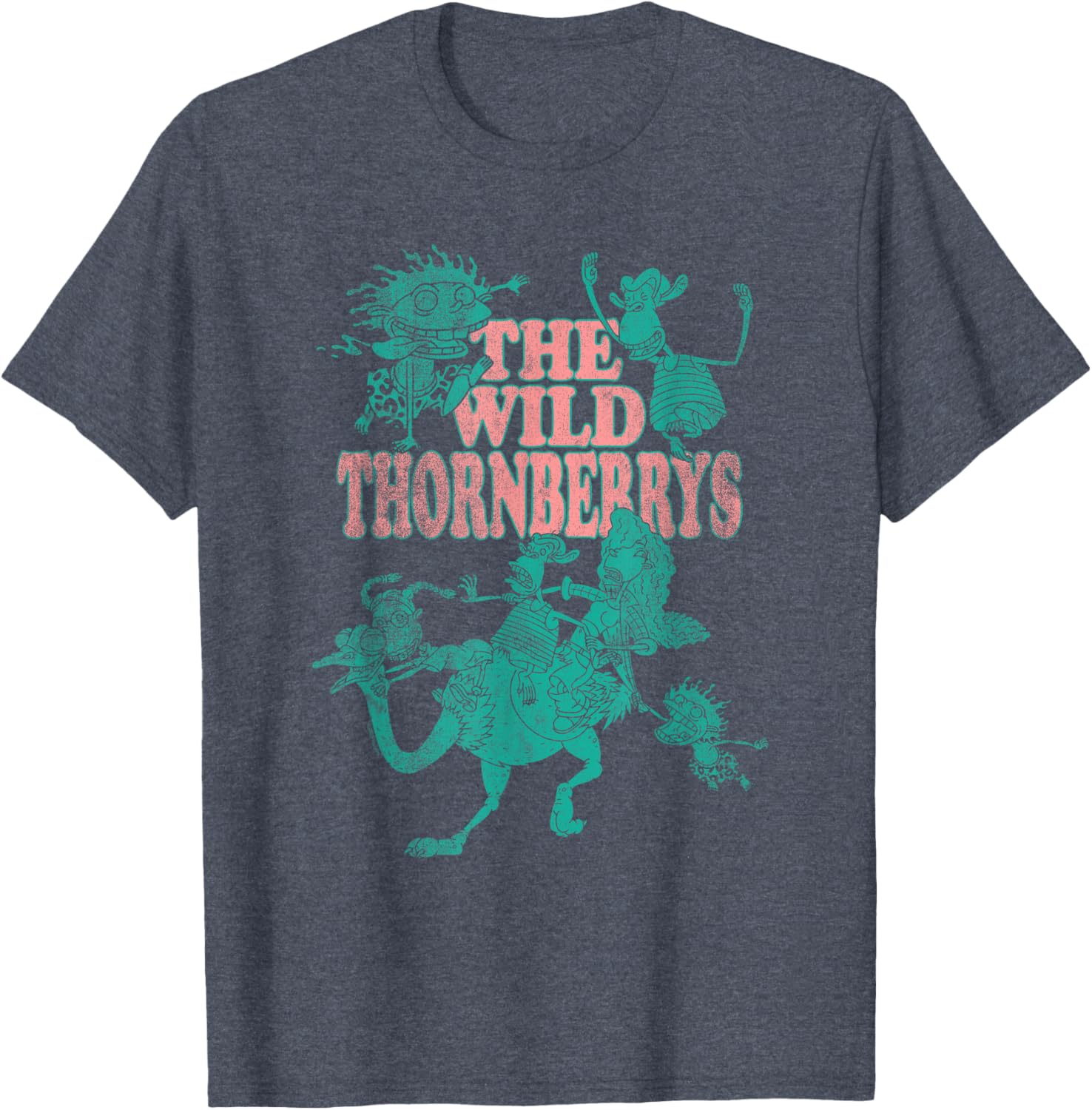 Wild Thornberry's Retro 90s Cartoon T-Shirt for Family Fun and Style - 4