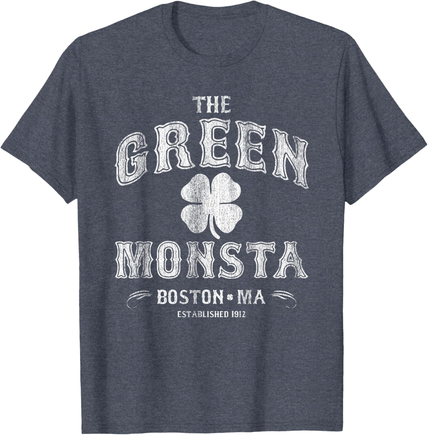 The Green Monsta Boston T-Shirt Perfect for Game Day or St. Patrick's Day - 4
