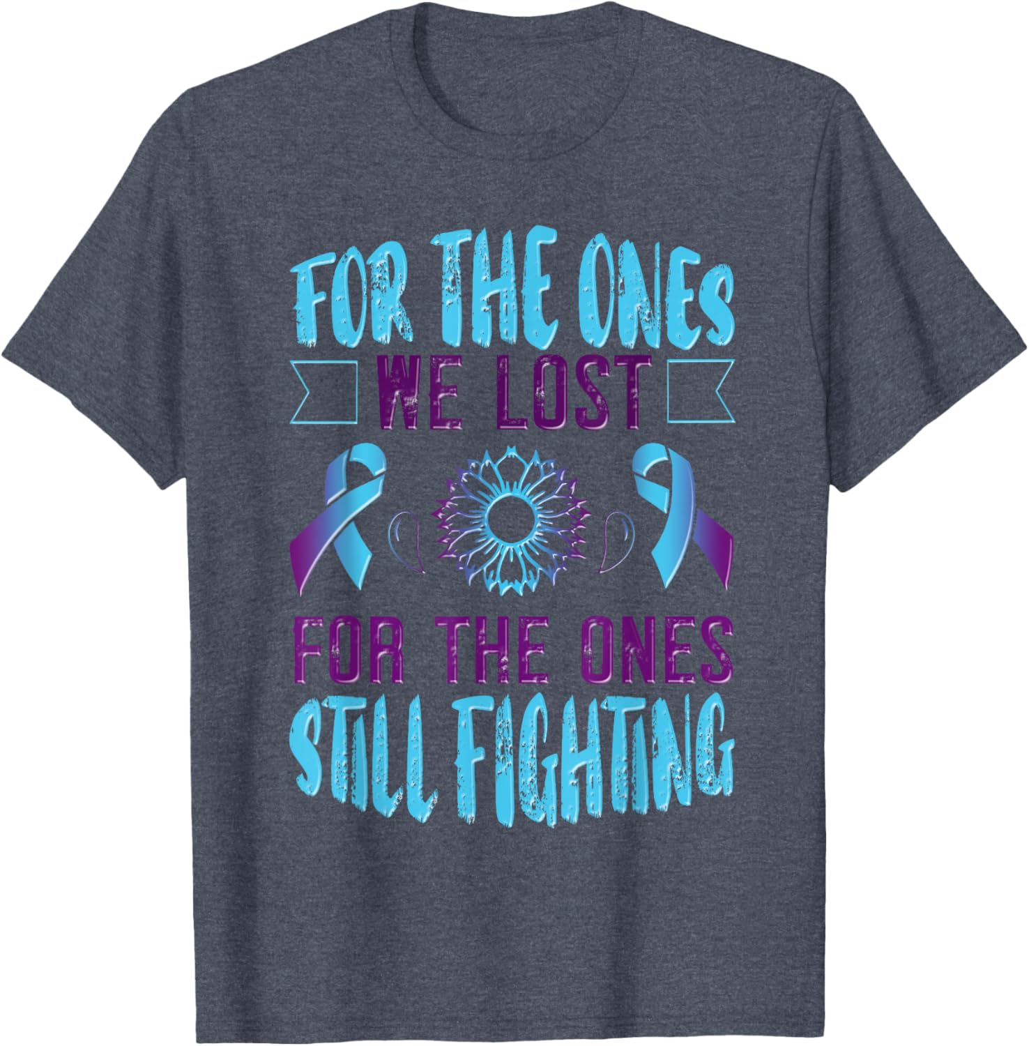 Suicide Awareness T-Shirt for Support and Survivor Month Celebration - 4