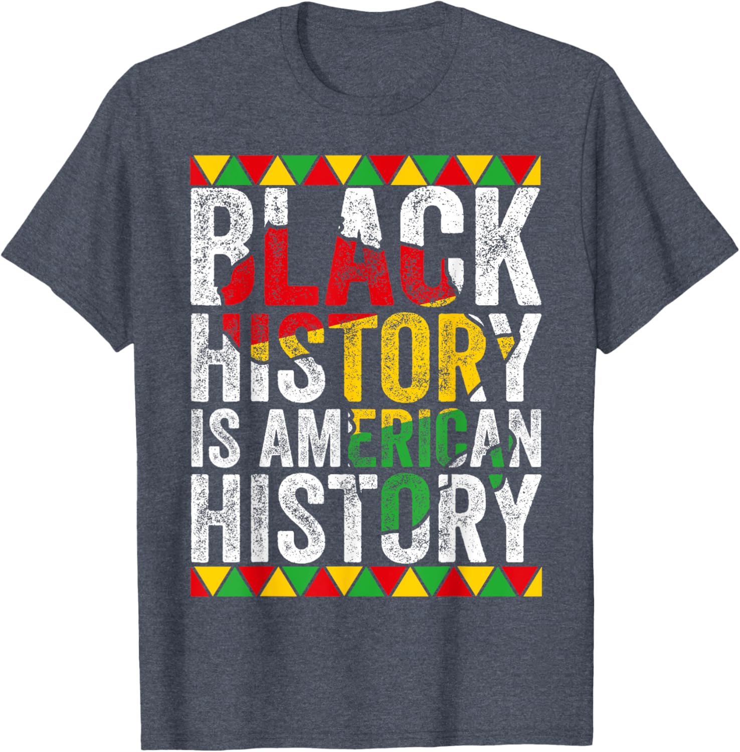 Patriotic Black History is American History African American T-Shirt - 5
