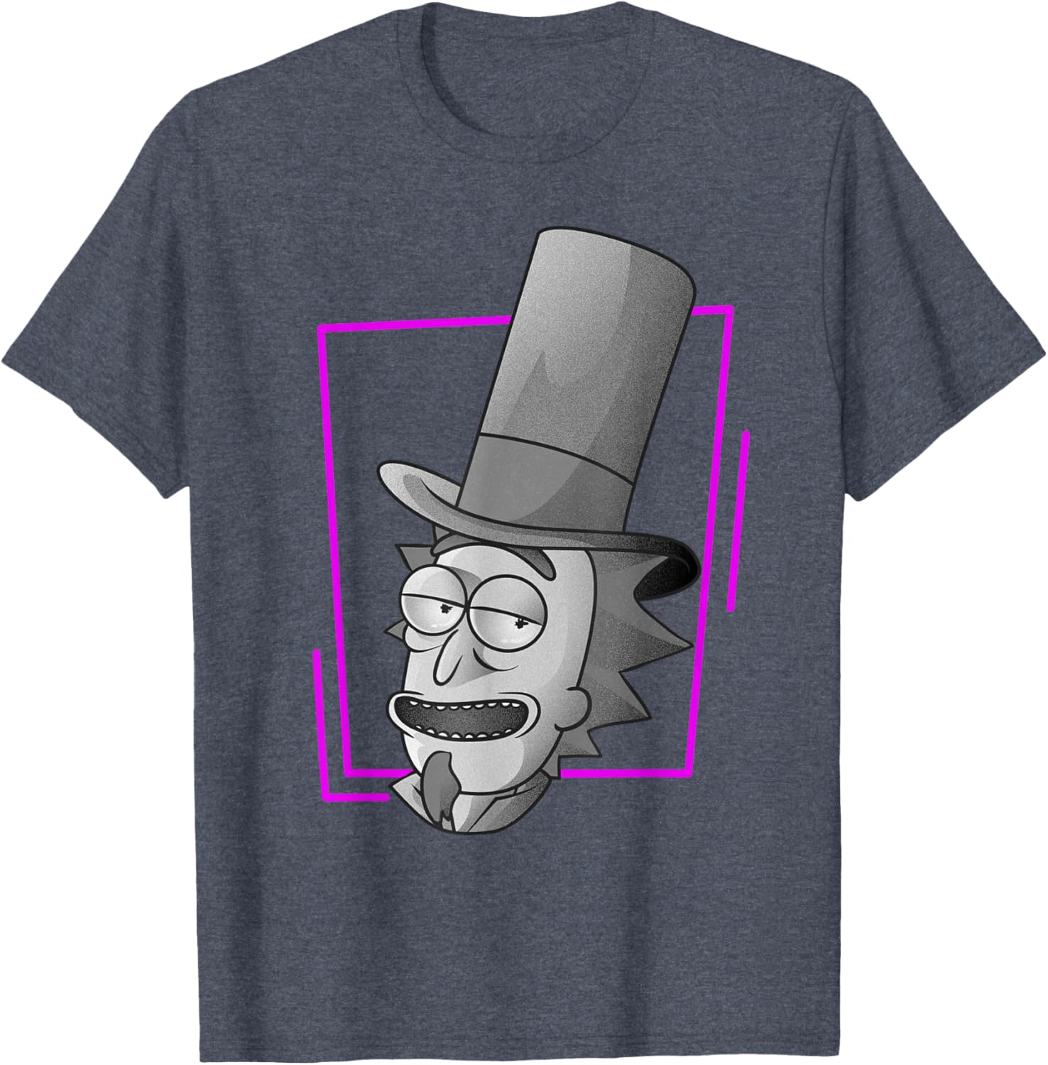 Rick and Morty Shirt Featuring Rick Sanchez III Portrait - Cool Graphic Tee - 3