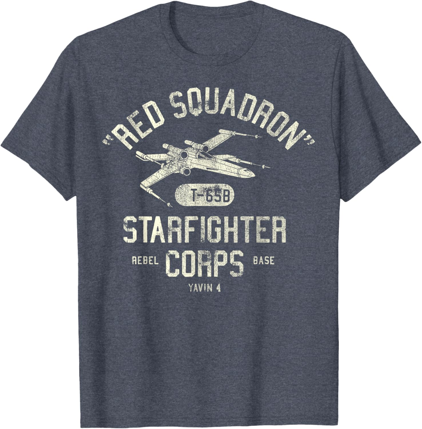 Star Wars X-Wing Starfighter Corps Collegiate T-Shirt for Fans - 14