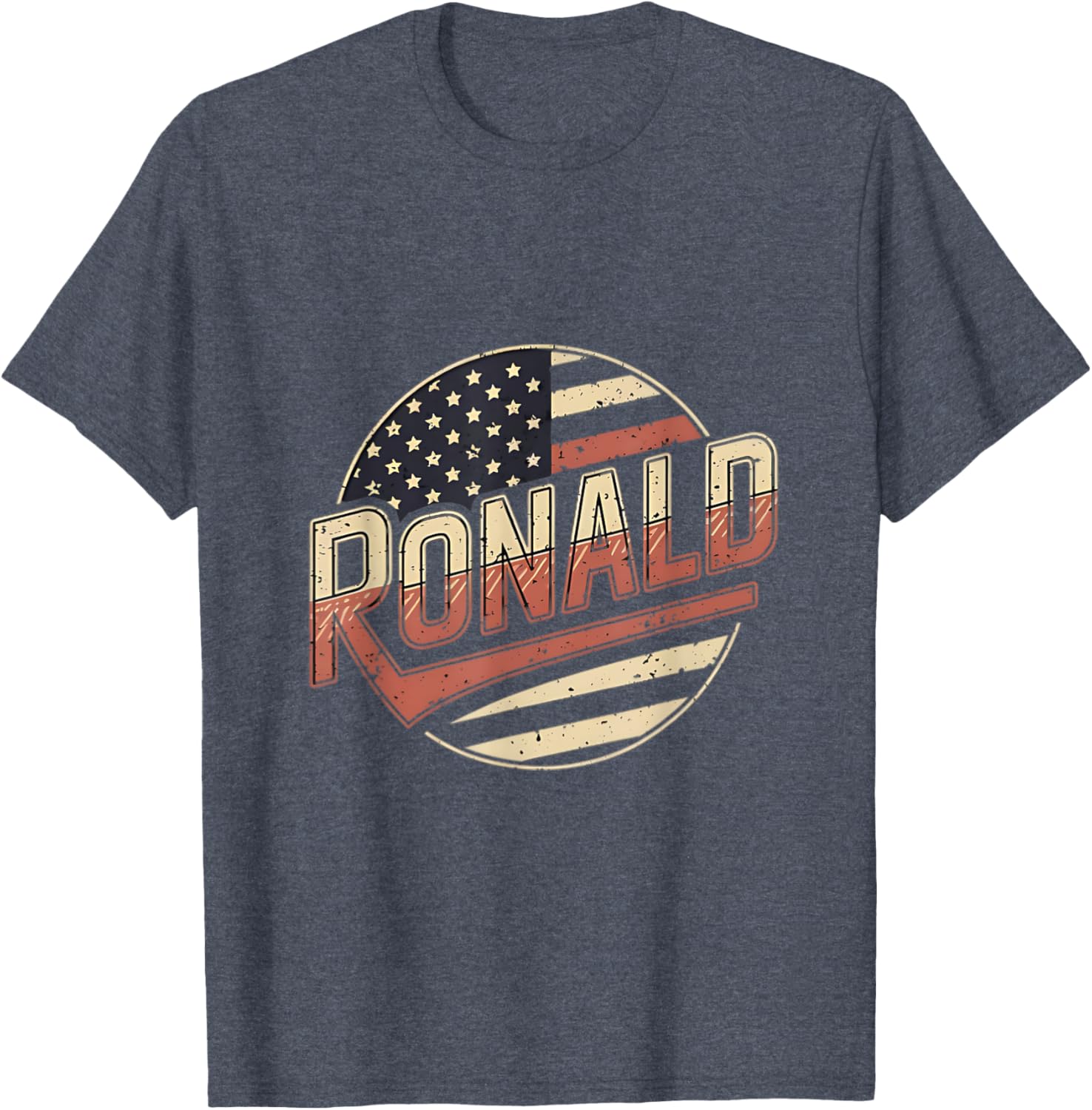 Personalized Ronald Patriot T-Shirt with USA Flag Design for Fans - 5