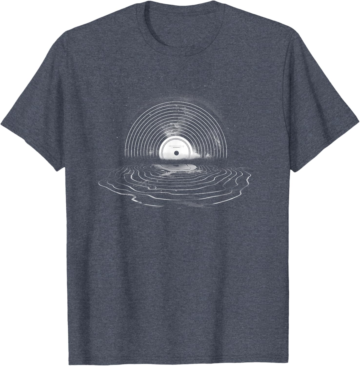 Vinyl Moon T-Shirt for Music Lovers - Perfect for Record Collectors - 17