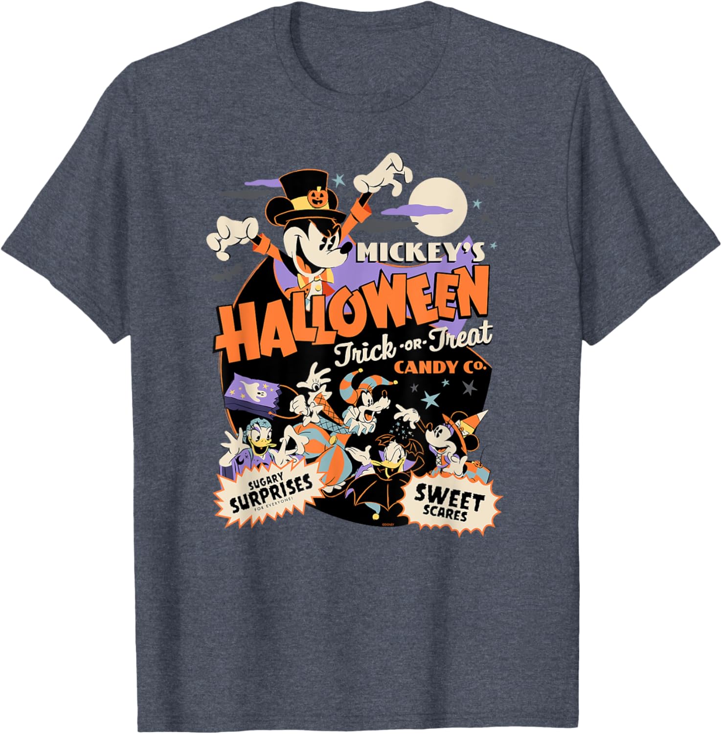 Disney Mickey Halloween Trick or Treat Candy Co T-Shirt for Kids - 17