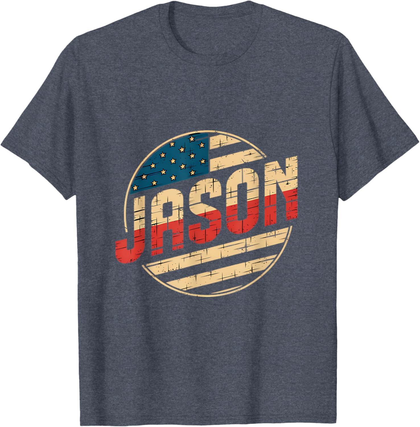Personalized USA Flag Patriot T-Shirt for JASON - Unique Gift Idea - 12