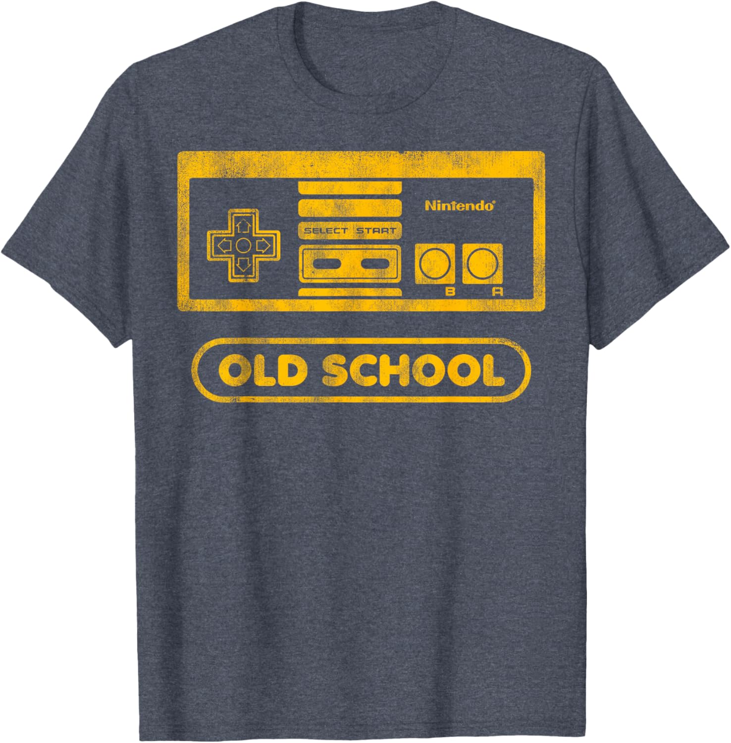 Retro Nintendo NES Controller Graphic T-Shirt for Gamers - Vintage Style - 6
