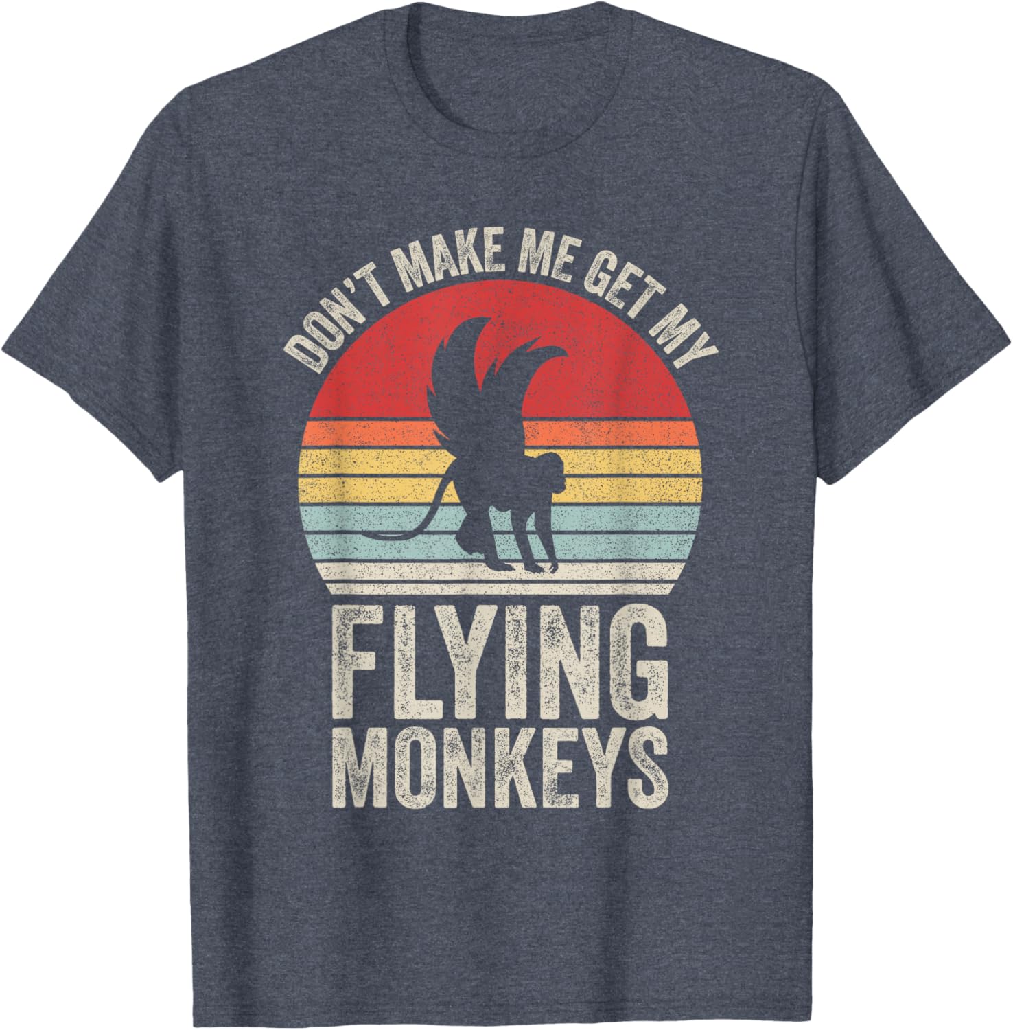 Vintage Retro Flying Monkeys T-Shirt for Fun Lovers and Gift Ideas - 6