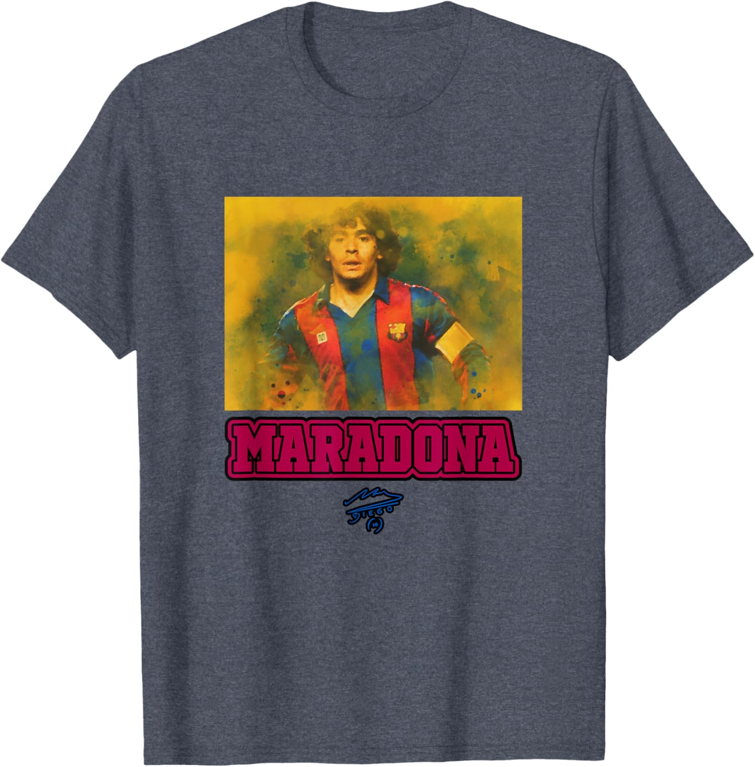 Stylish Maradona Barcelona T-Shirt for Football Fans and Casual Wear - 5
