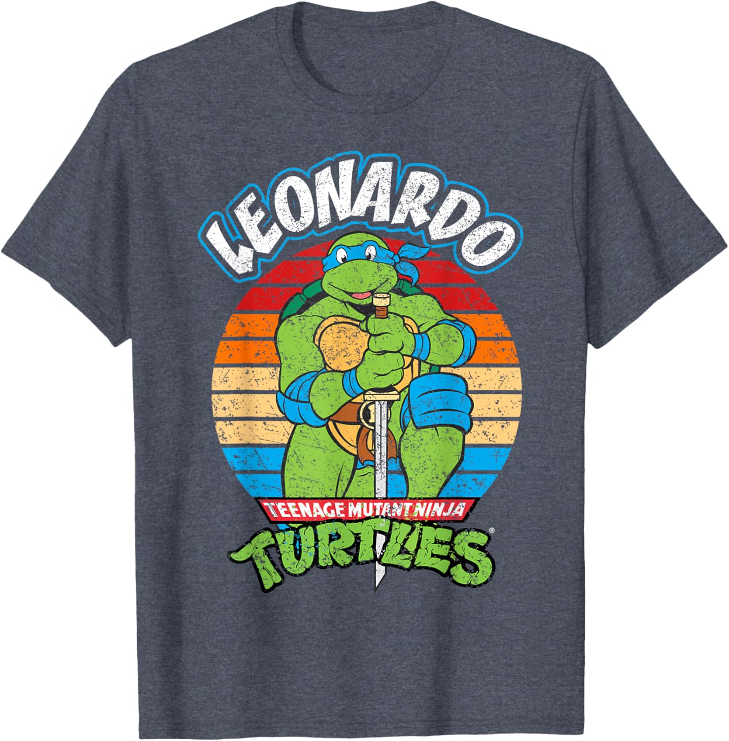 Teenage Mutant Ninja Turtles Leonardo Action T-Shirt for Fans - 1