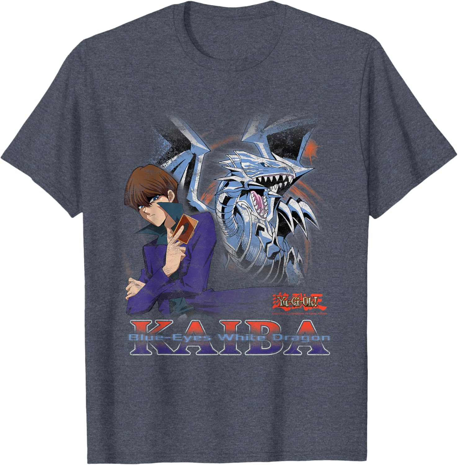 Yu-Gi-Oh Kaiba Blue-Eyes White Dragon T-Shirt for Anime Fans - 2