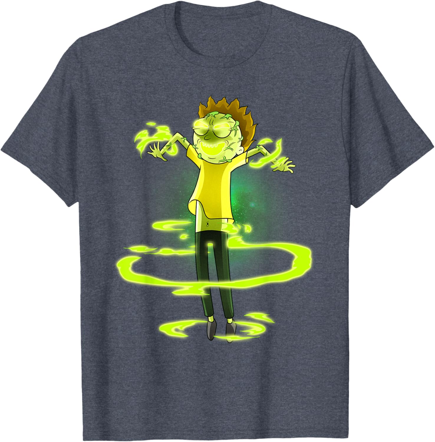 Possessed Morty T-Shirt for Fans of Rick and Morty - Fun Graphic Tee - 3