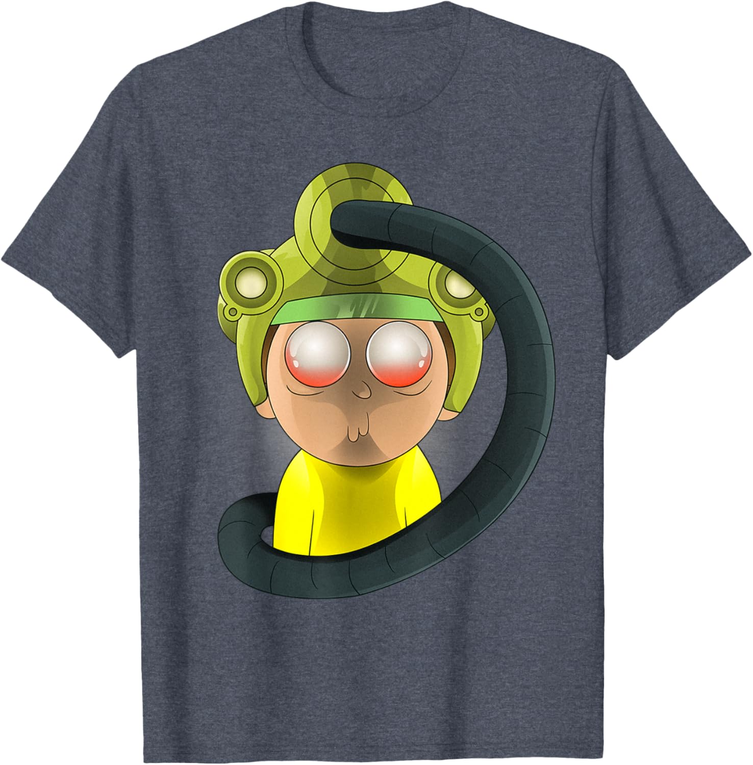 Rick and Morty Shirt Roy A Life Well Lived Helmet Graphic Tee for Fans - 1