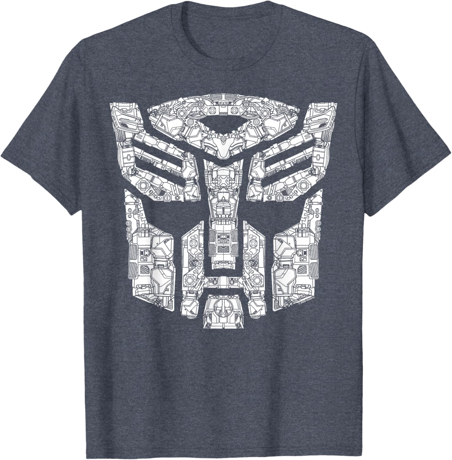 Transformers Autobots Iconic Black T-Shirt for Fans - Classic Fit Short Sleeve - 2
