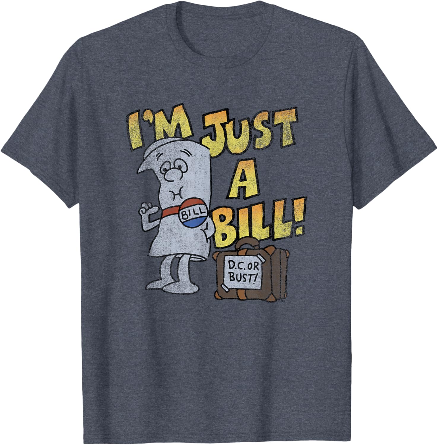 Ripple Junction Schoolhouse Rock I'm Just A Bill Congress T-Shirt - 4