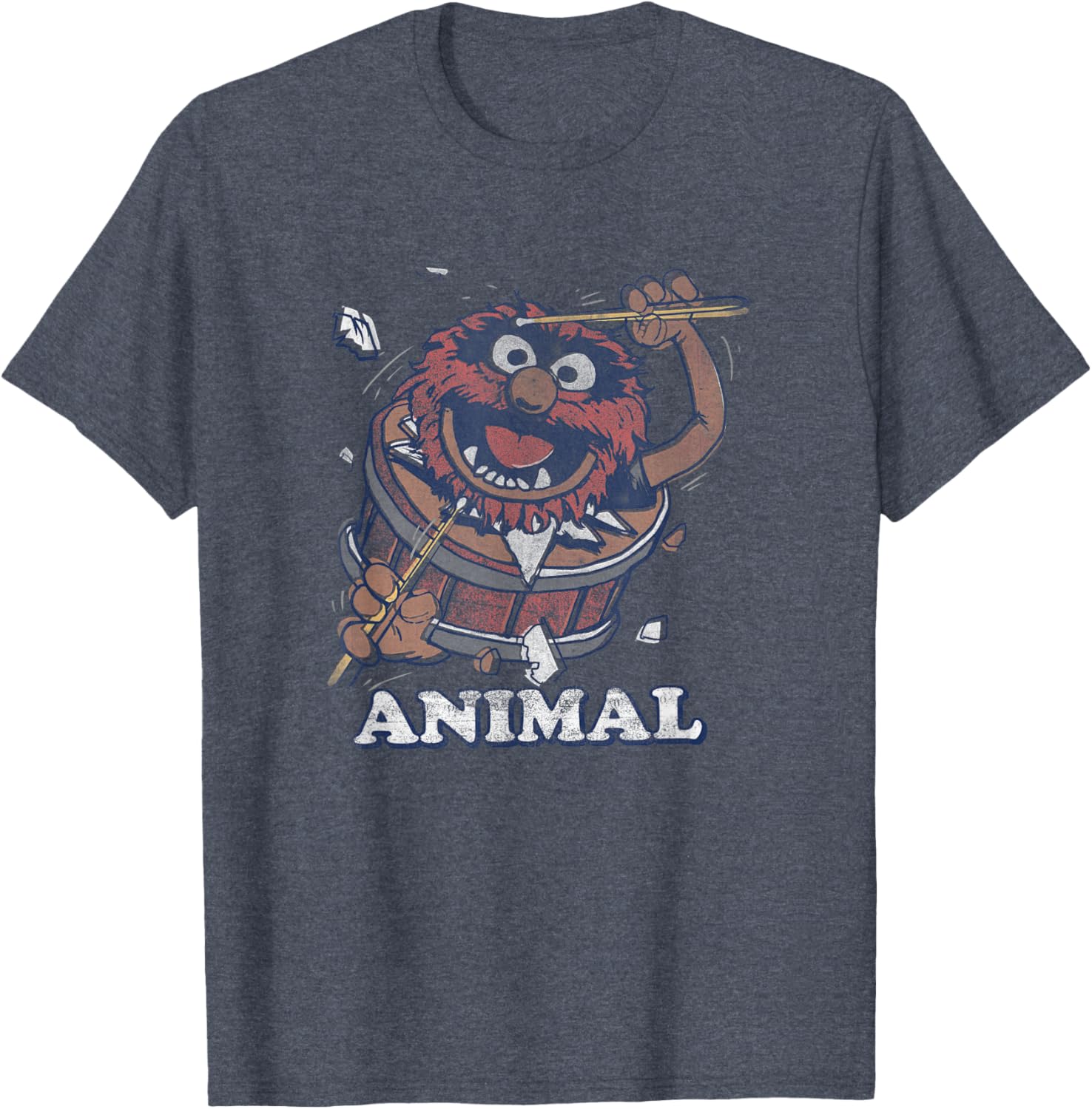 Vintage Disney Muppets Animal Drummer T-Shirt for Fans and Collectors - 6