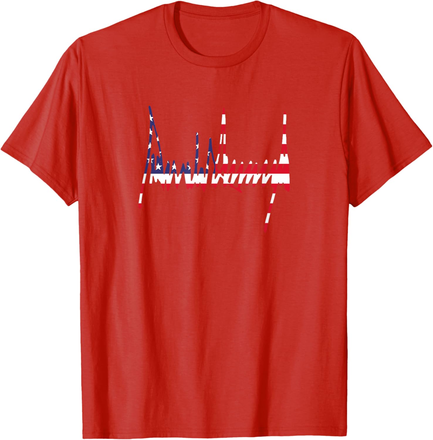 Signature US Flag Number 47 Jersey T-Shirt for 4th of July Celebration - 24