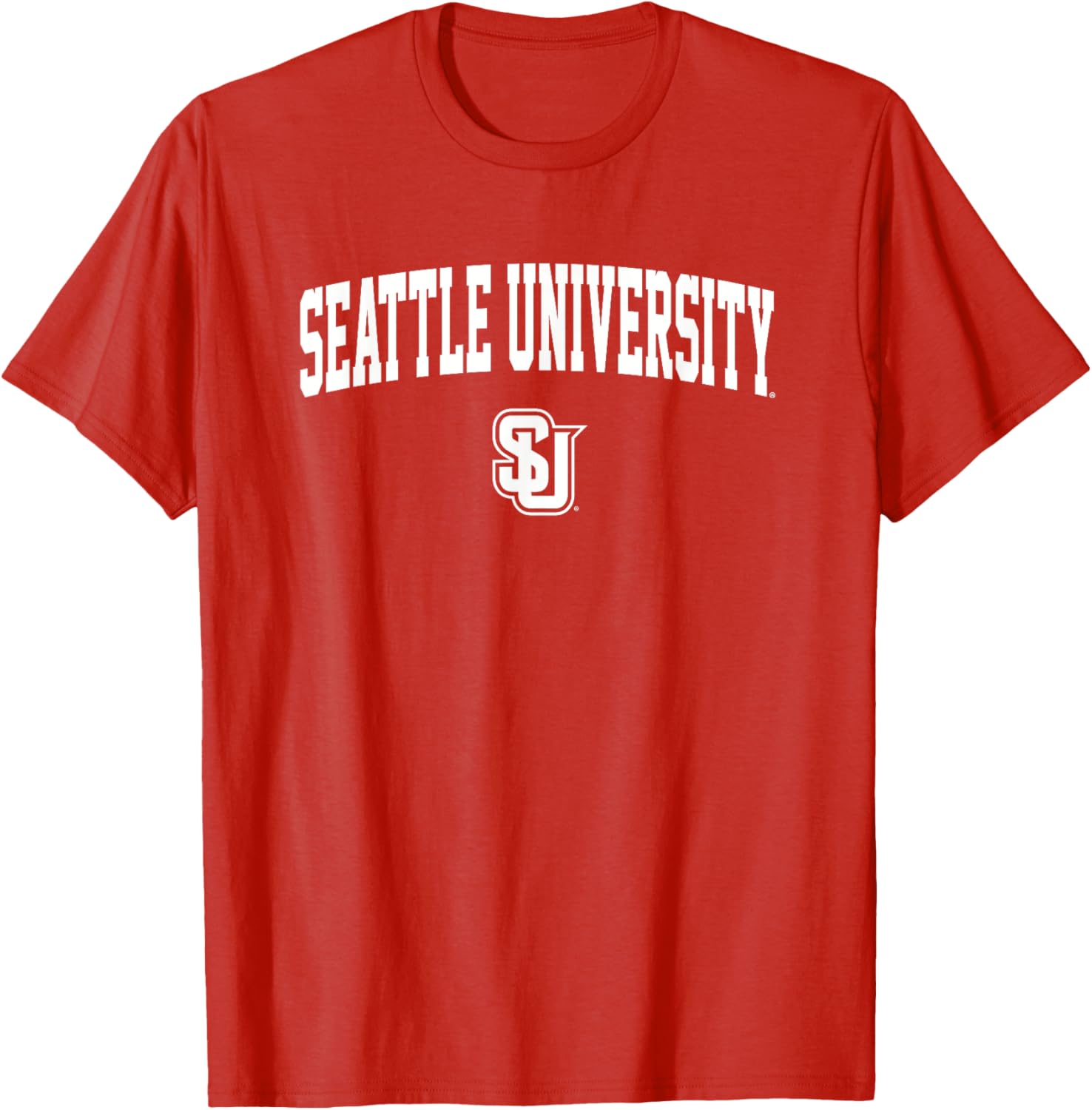 Seattle University Red Hawks Arch Logo T-Shirt for Sports Fans - 1