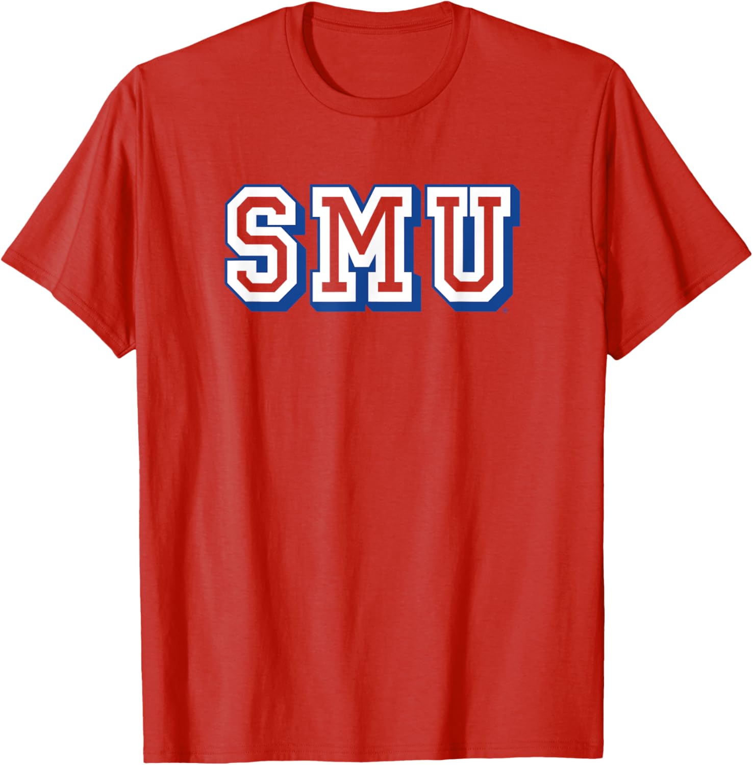 Southern Methodist SMU Mustangs Varsity T-Shirt for Sports Fans - 4
