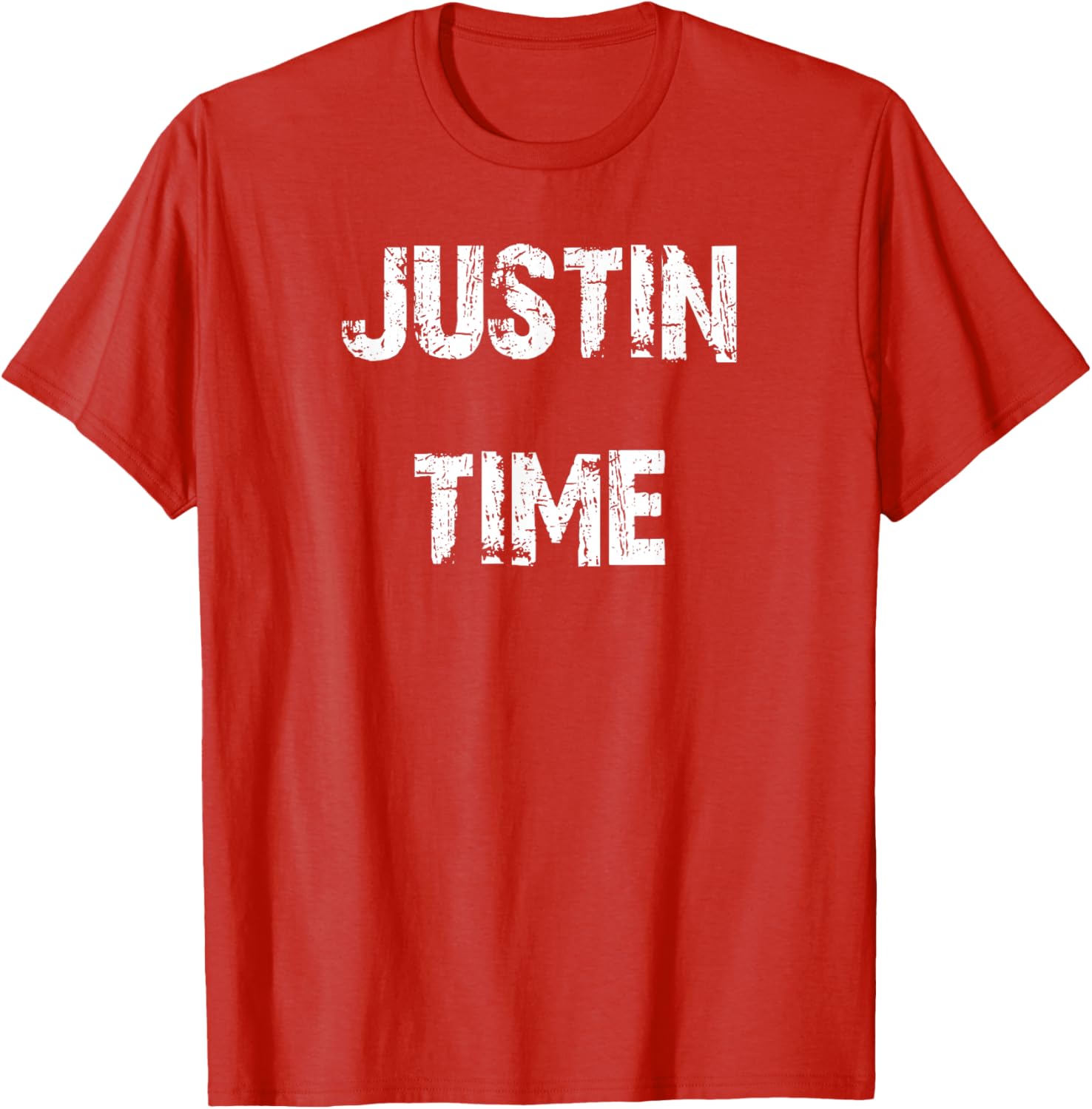 Stylish Justin Time T-Shirt for Men - Trendy Casual Wear for Every Occasion - 14