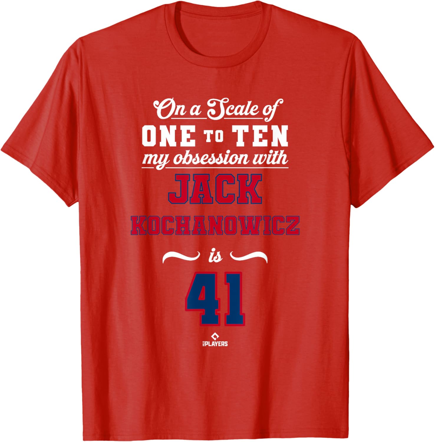Obsession Jack Kochanowicz 41 Los Angeles MLBPA T-Shirt for Fans - 5