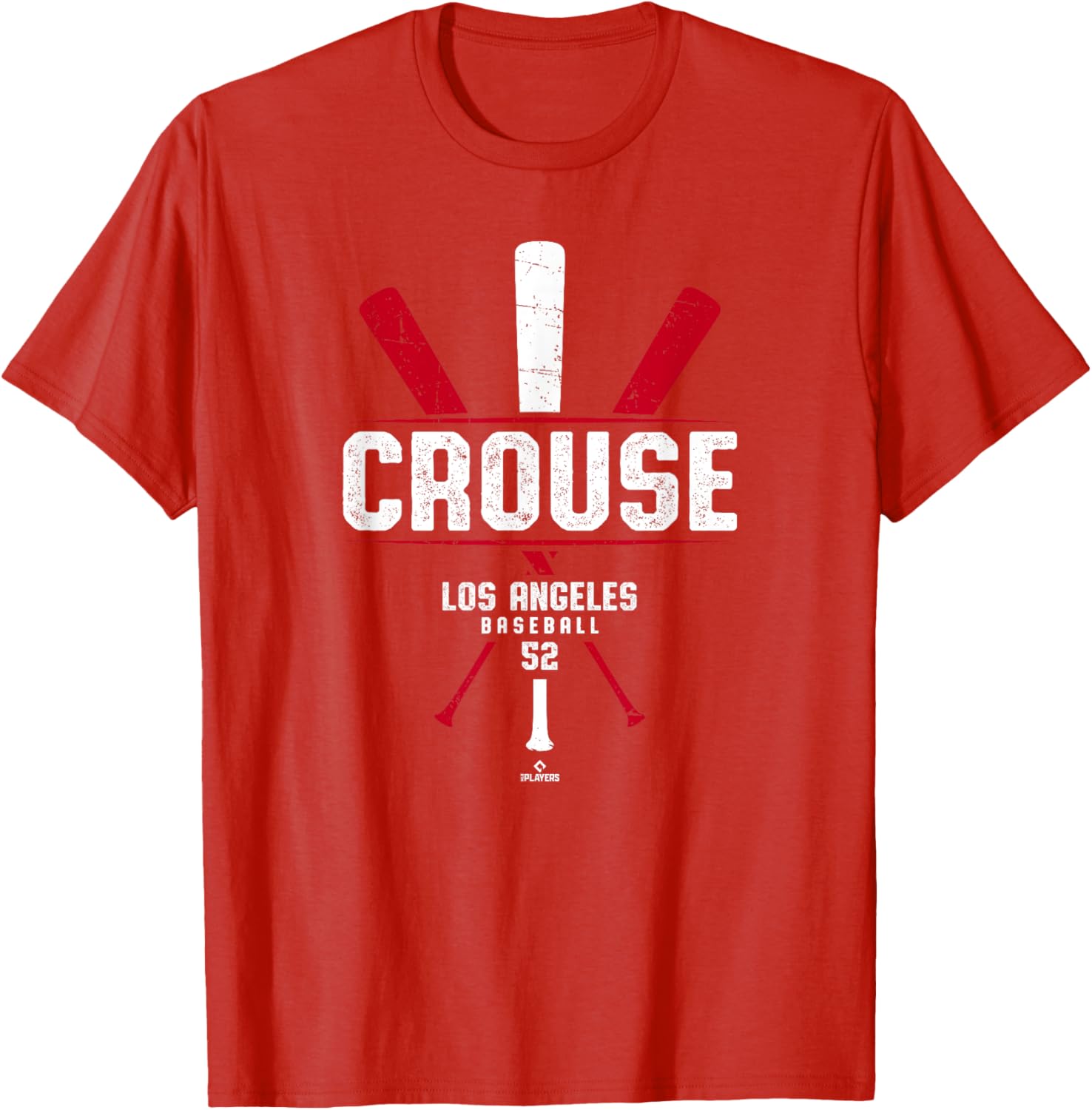 Vintage Hans Crouse Baseball Bat Gameday T-Shirt for Los Angeles Fans - 2