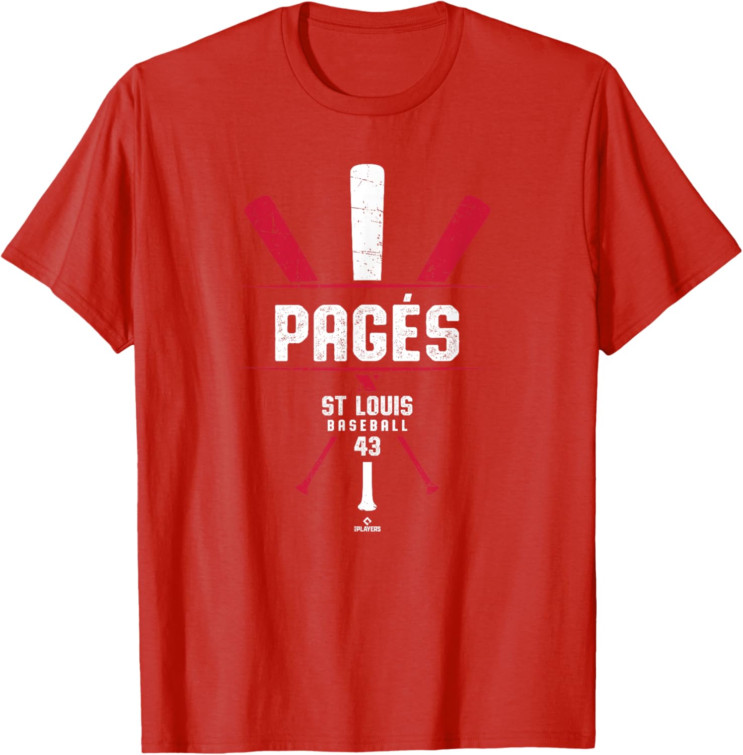 Vintage St Louis Baseball T-Shirt featuring Pedro Pages and Classic Bat - 5