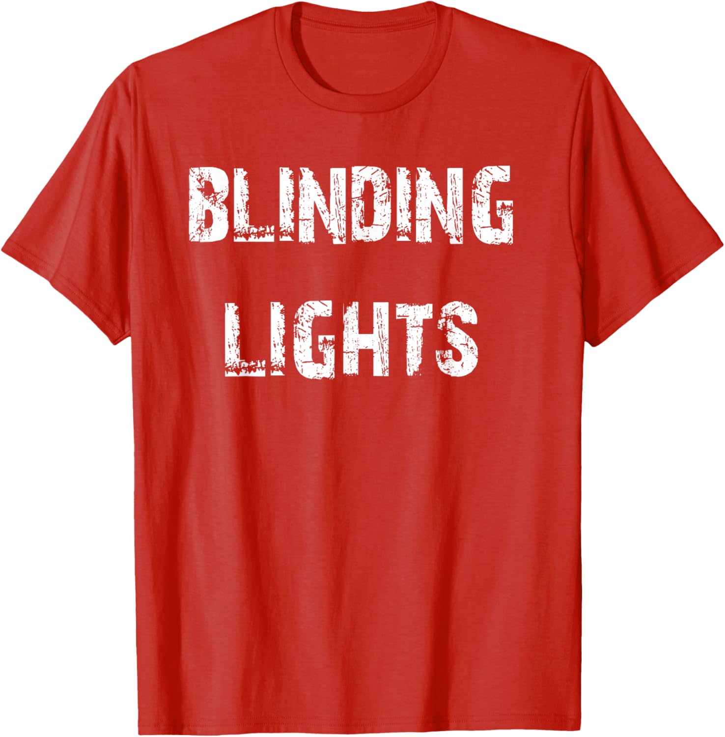 Trendy Blinding Lights T-Shirt for Music Lovers - Comfortable Casual Wear - 17