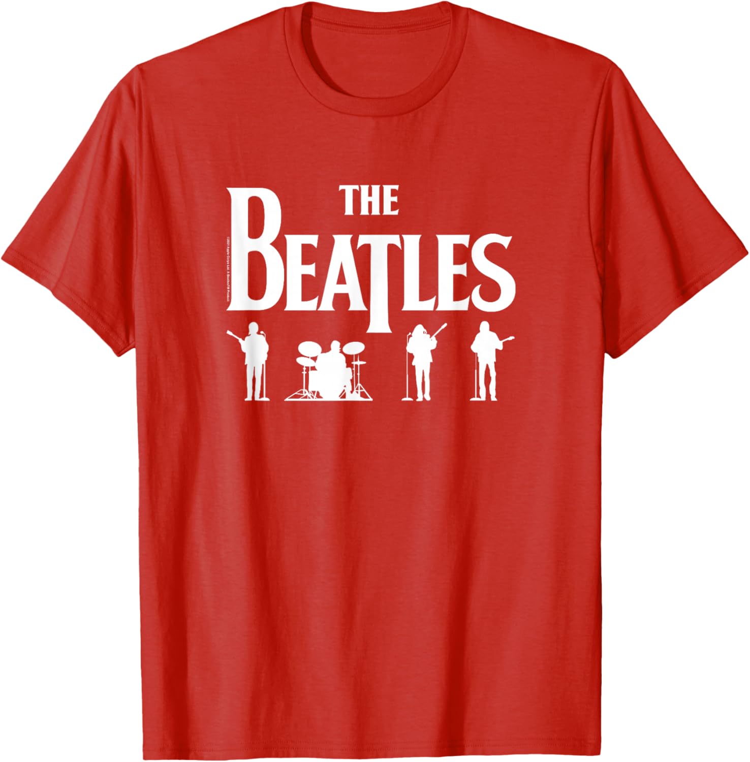 The Beatles Let It Be Light Silhouettes T-Shirt for Music Lovers - 3