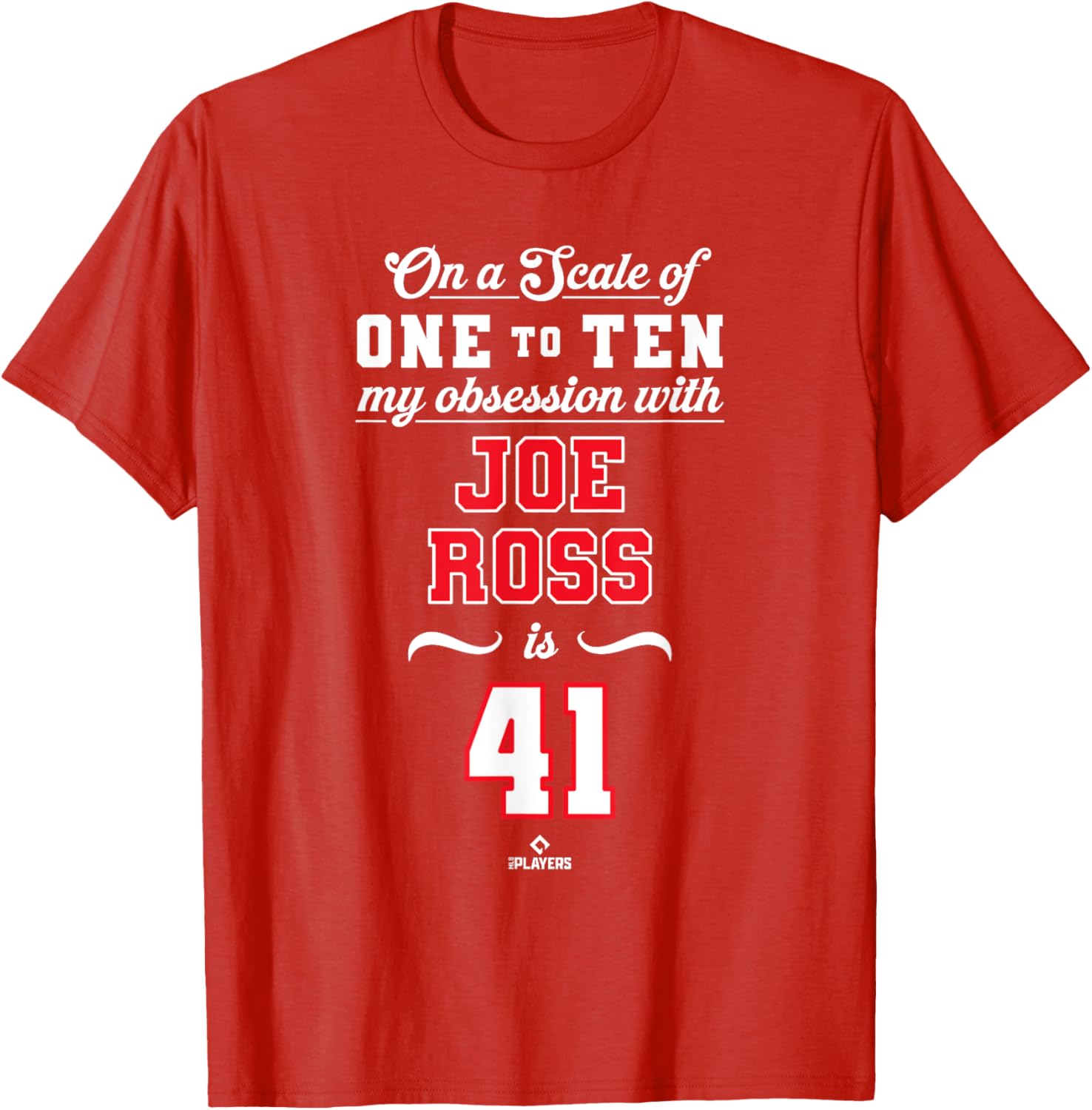 Obsession Joe Ross 41 Philadelphia MLBPA T-Shirt for Fans and Collectors - 1