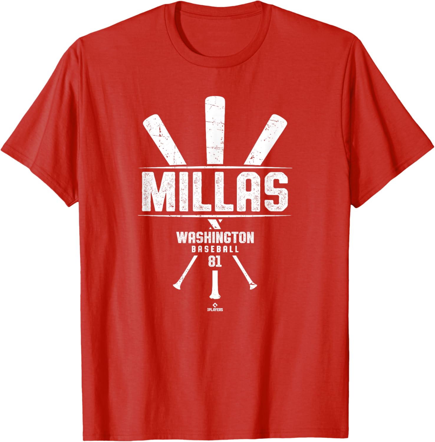 Vintage Drew Millas Washington Baseball T-Shirt for Gameday Style - 4