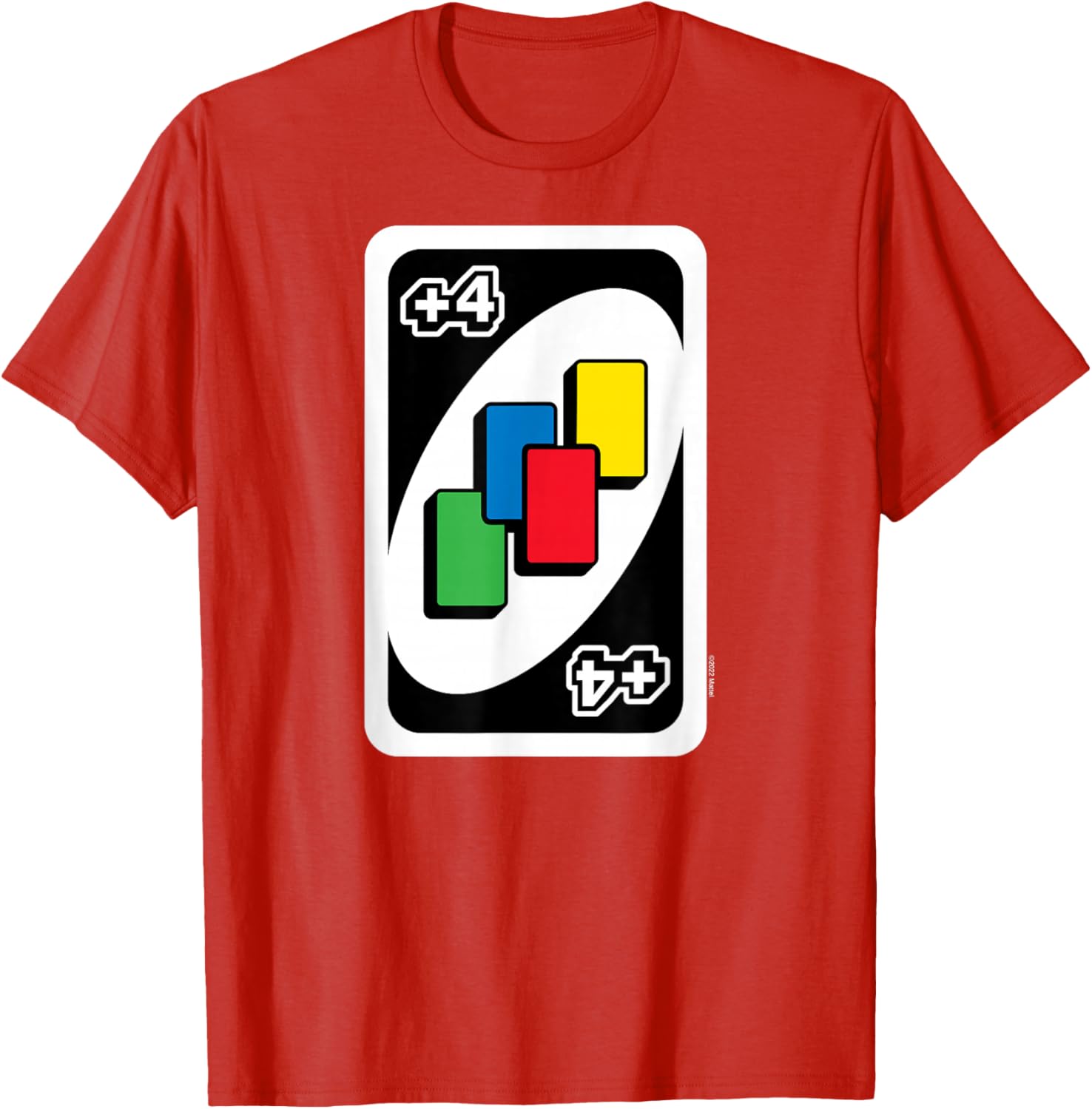 UNO Draw Four Card T-Shirt Fun Casual Wear for Game Lovers - 12
