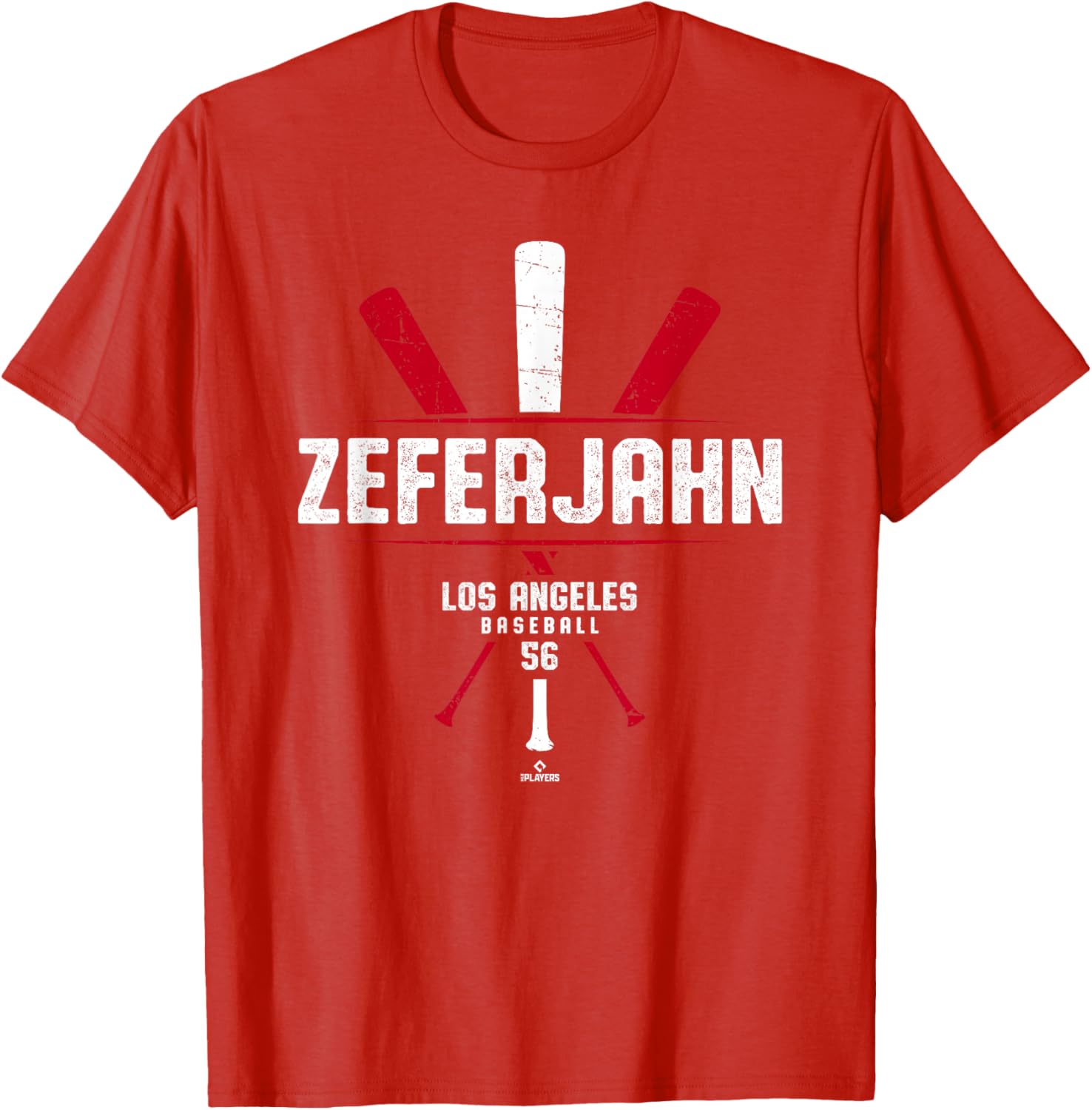 Vintage Los Angeles Baseball T-Shirt Ryan Zeferjahn Gameday Style - 1