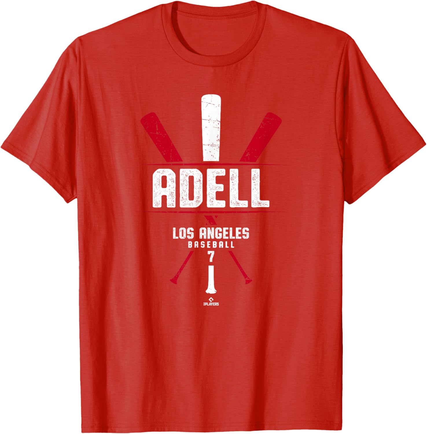 Vintage Jo Adell Gameday T-Shirt - Los Angeles Baseball Bat Design - 4