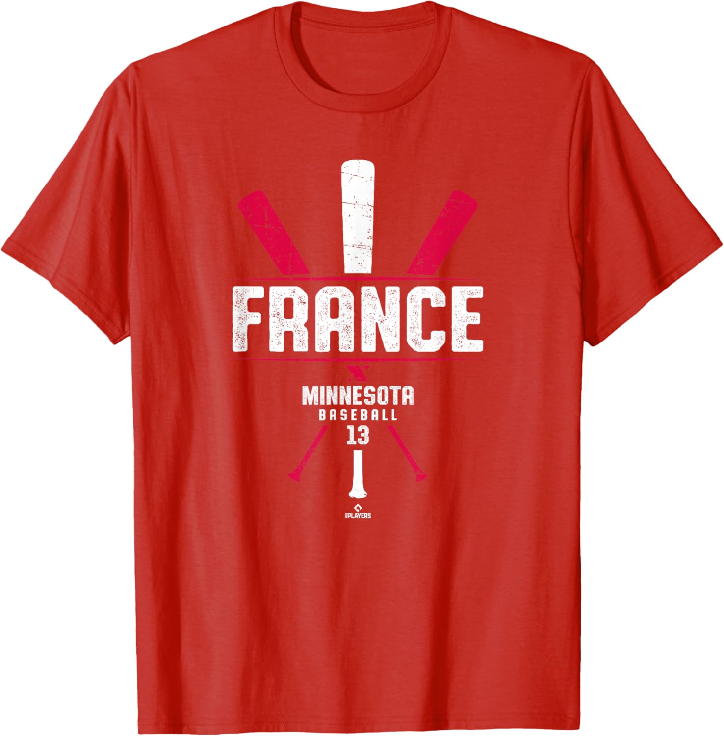 Vintage Ty France Gameday Baseball T-Shirt for Minnesota Fans - 4