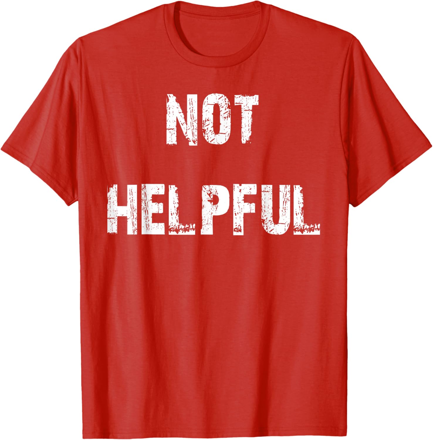 Not Helpful T-Shirt Funny Graphic Tee for Casual Outfits and Gifts - 5