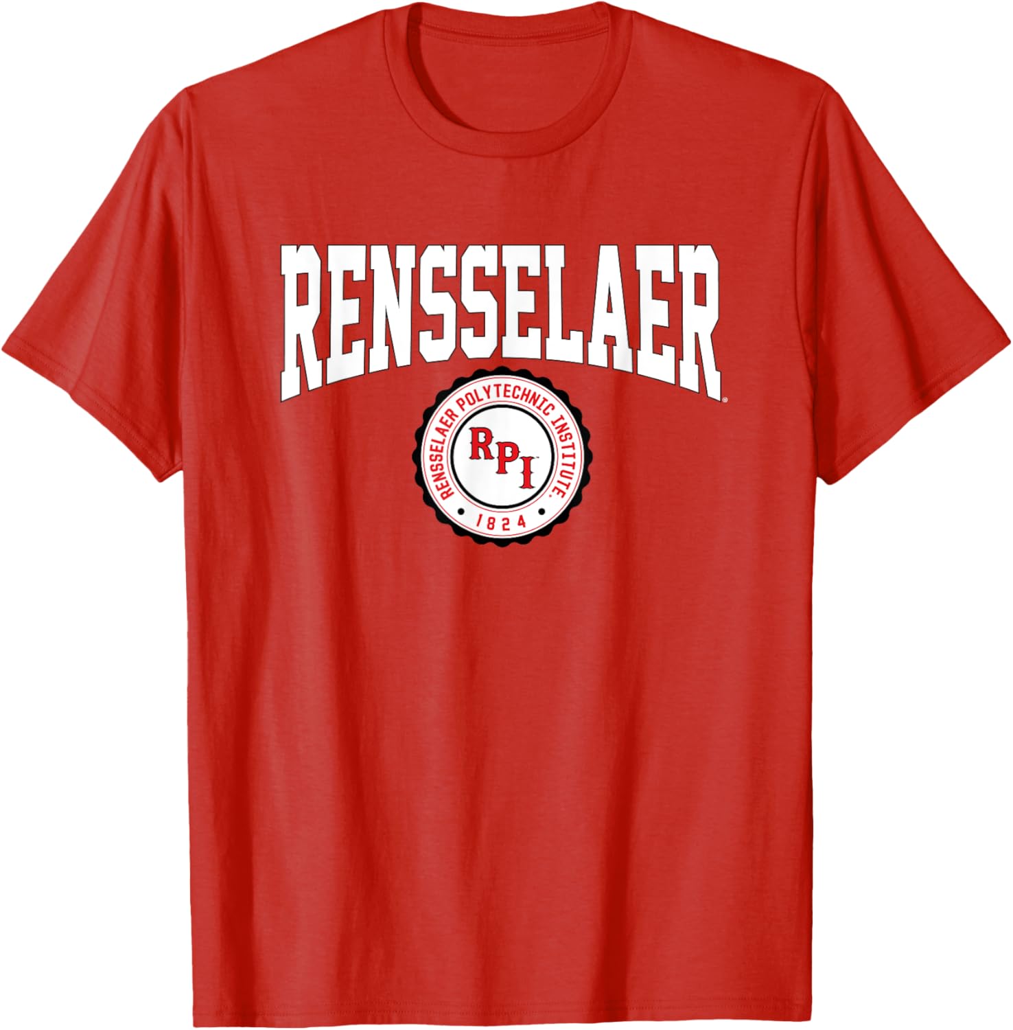 Rensselaer Polytechnic Institute Engineers Seal T-Shirt for Campus Sports - 1